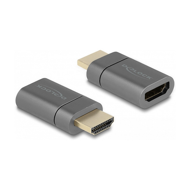 Magnetski HDMI adapter DELOCK (HDMI M/Ž, 8K 60Hz)