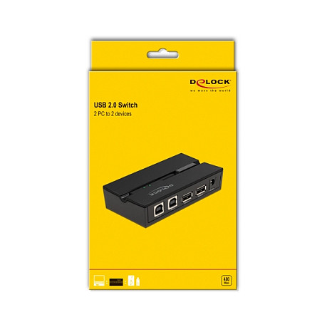 USB Switch DELOCK 11492, 2 računala na 2 uređaja-3