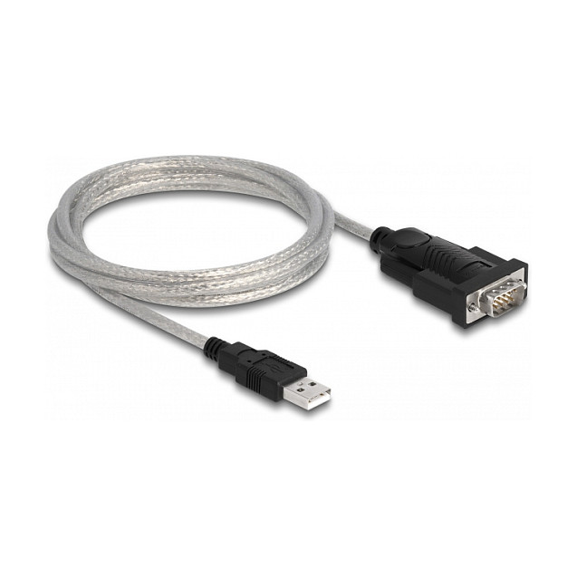 Adapter DELOCK 61314 (USB 2.0 Type-A na RS-232 DB9/DB25)
