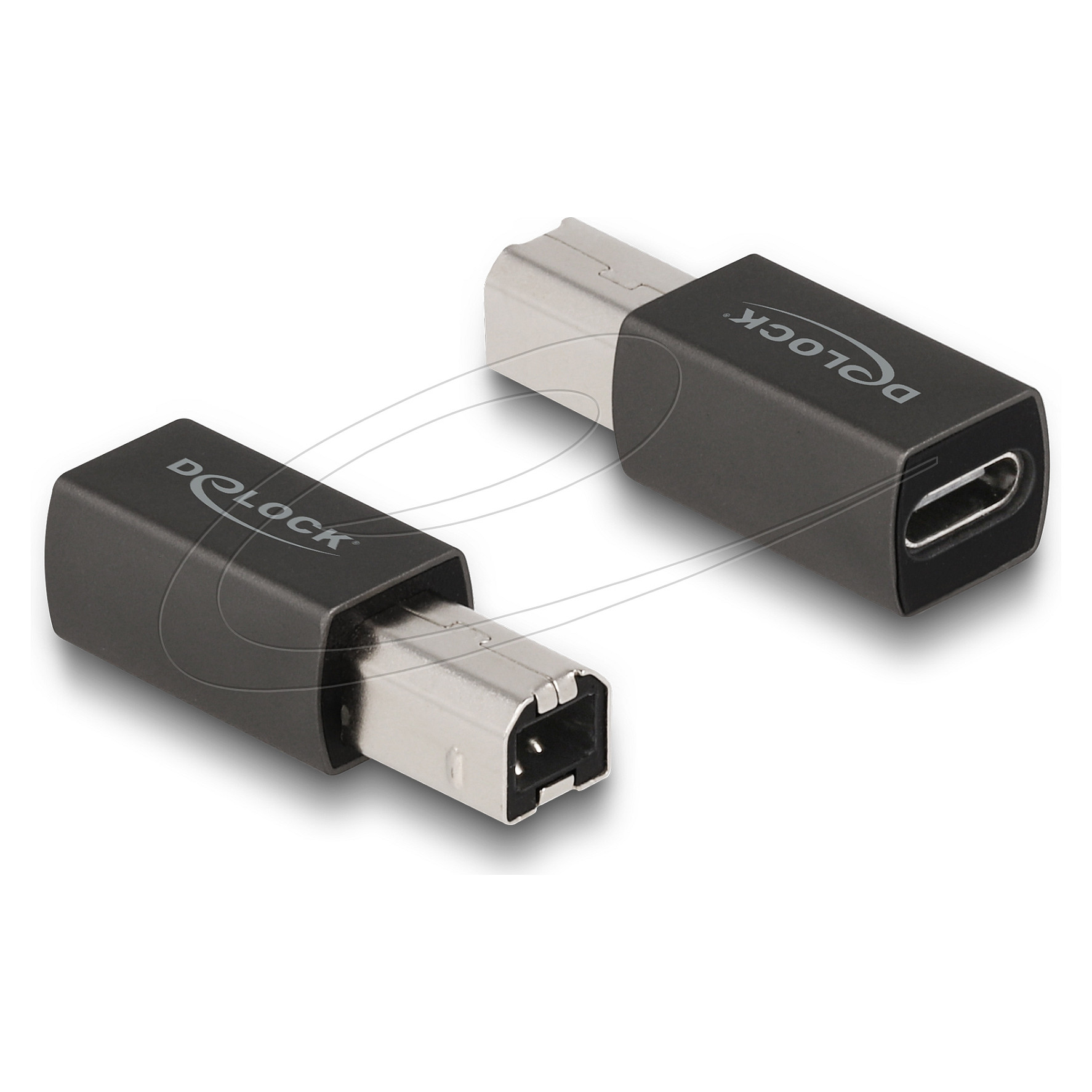 Adapter DELOCK 65839 (USB-C ženski na USB-B muški, USB 2.0)