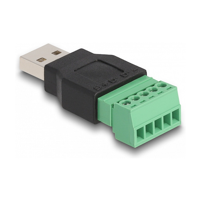 USB Adapter DELOCK 65971 (USB 2.0 Type-A na 5-pinski terminalni blok, 2 komada)