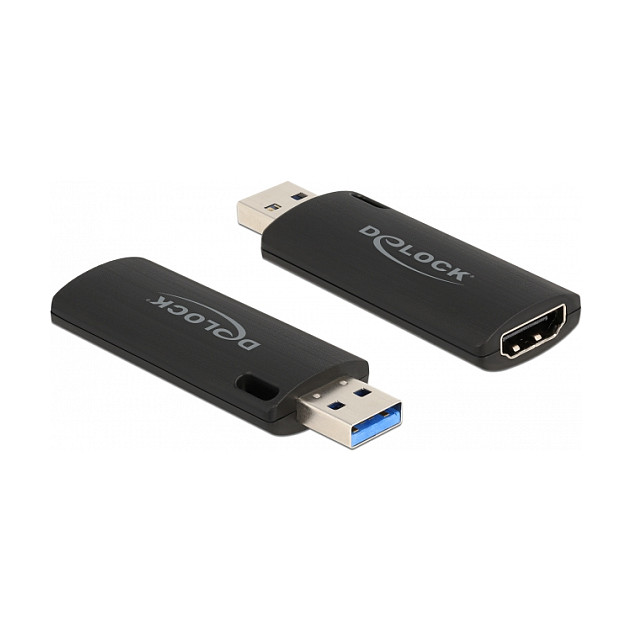 HDMI video capture stick DELOCK (USB-A, 4K 30Hz)