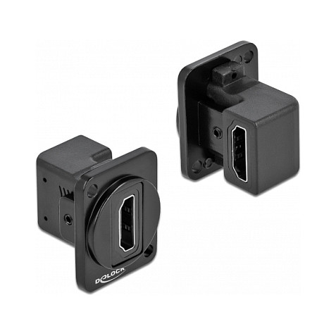 Keystone Modul DELOCK D-Type (HDMI Ž na Ž, 90° kutni)-0