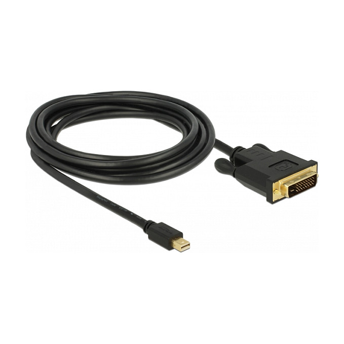 Kabel DELOCK 83990 (mini DisplayPort na DVI-D 24+1, 3m)-1