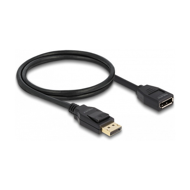 DisplayPort produžni kabel DELOCK (DisplayPort 1.2, 4K 60Hz, 1m)