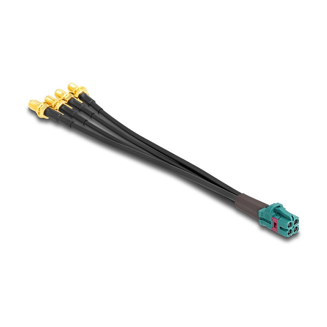 Kabel DELOCK Mini FAKRA Z na 4x SMA (quad ženski na 4x SMA ženski tip A)-0