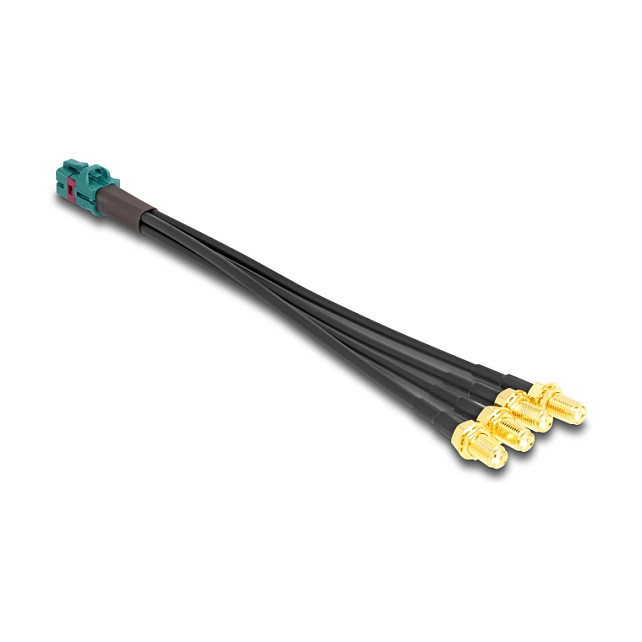 Kabel DELOCK Mini FAKRA Z na 4x SMA (quad ženski na 4x SMA ženski tip A)-1