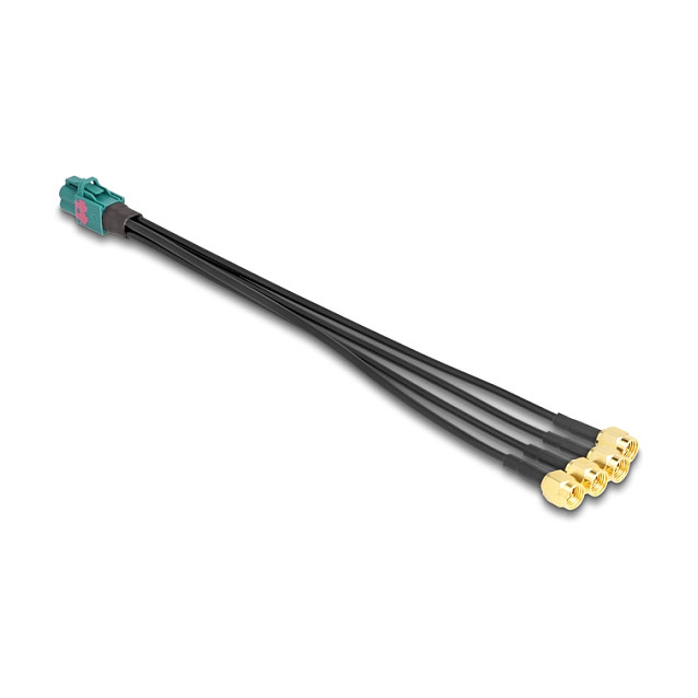 Koaksijalni kabel DELOCK 90289 (Mini FAKRA Z ženski na 4x SMA muški, 20cm)-1