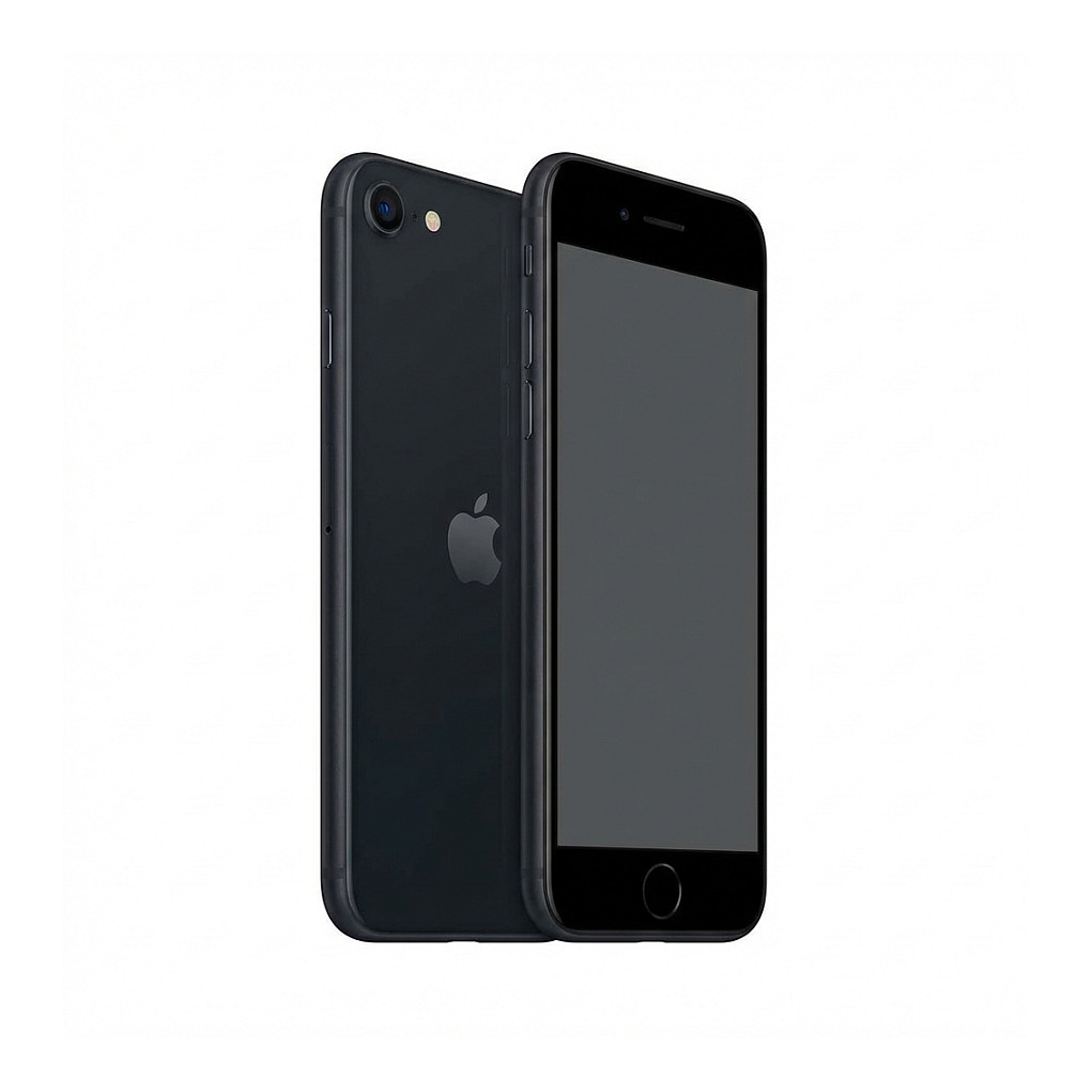 Mobitel APPLE iPhone SE 2022 (4.7", 128 GB, crna boja) - Grade B/ Klasa 2-0