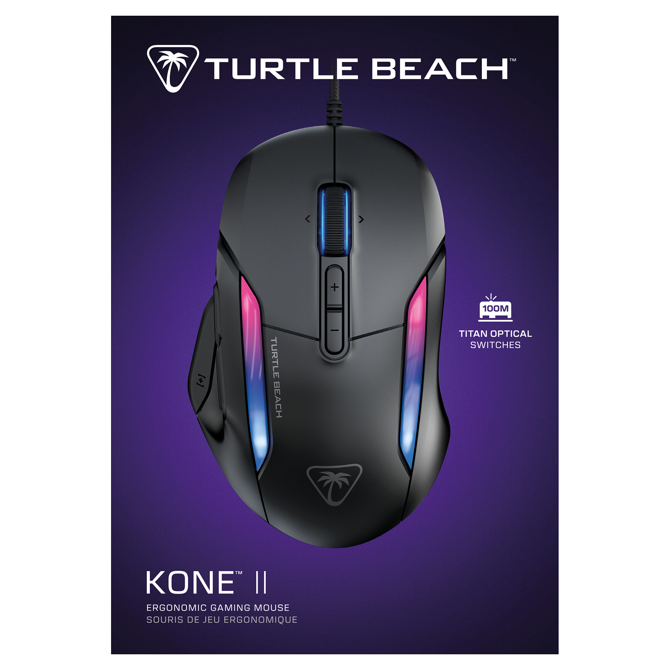 Gaming miš TURTLE BEACH Kone II Air (bežični, crni)-2