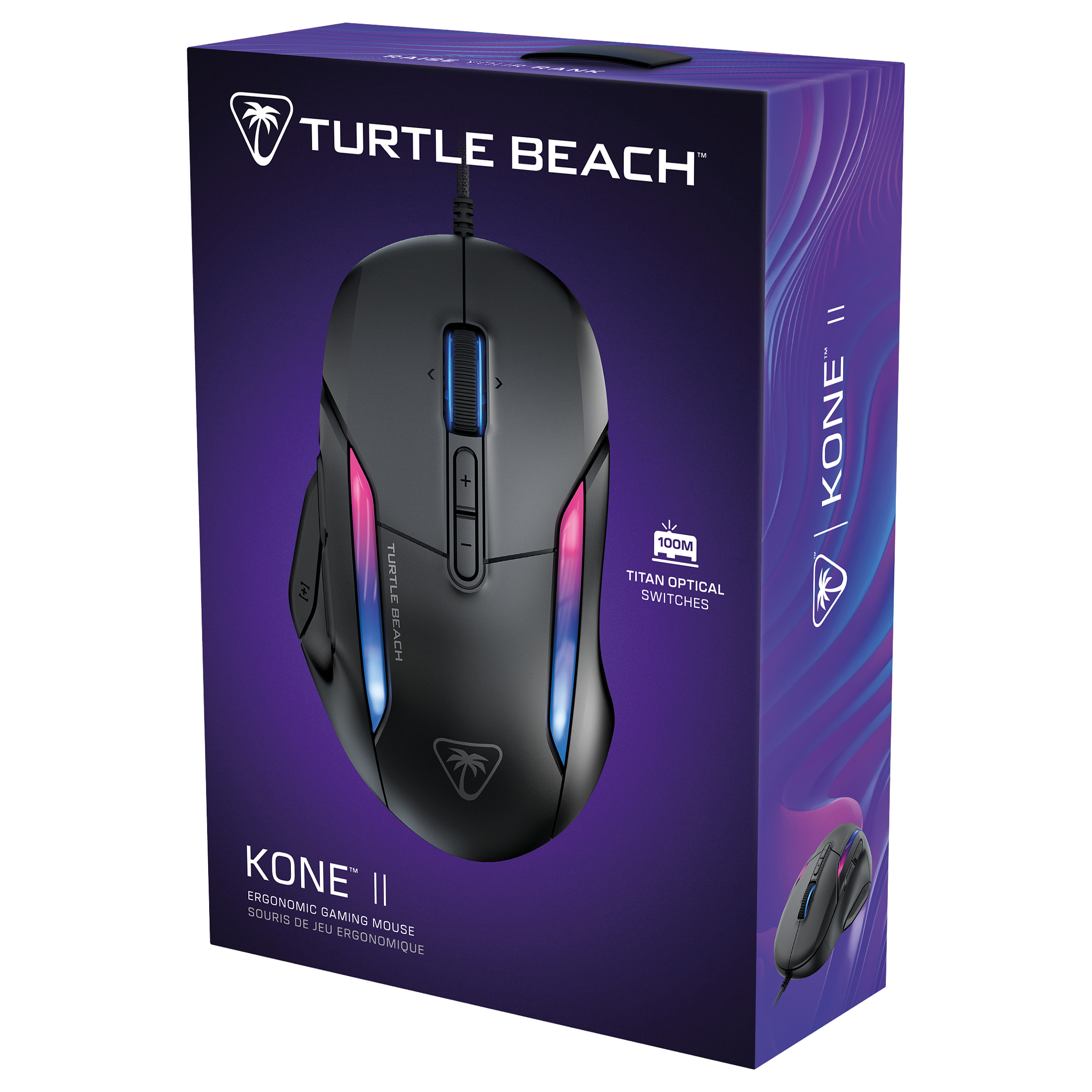 Gaming miš TURTLE BEACH Kone II Air (bežični, crni)-9