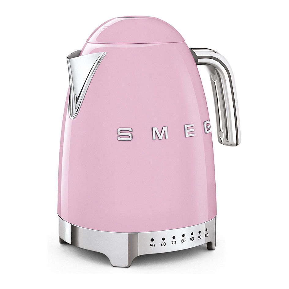 Kuhalo za vodu SMEG KLF04PKEU (50's Style, Cadillac Pink, 1.7L, podesiva temperatura)-1