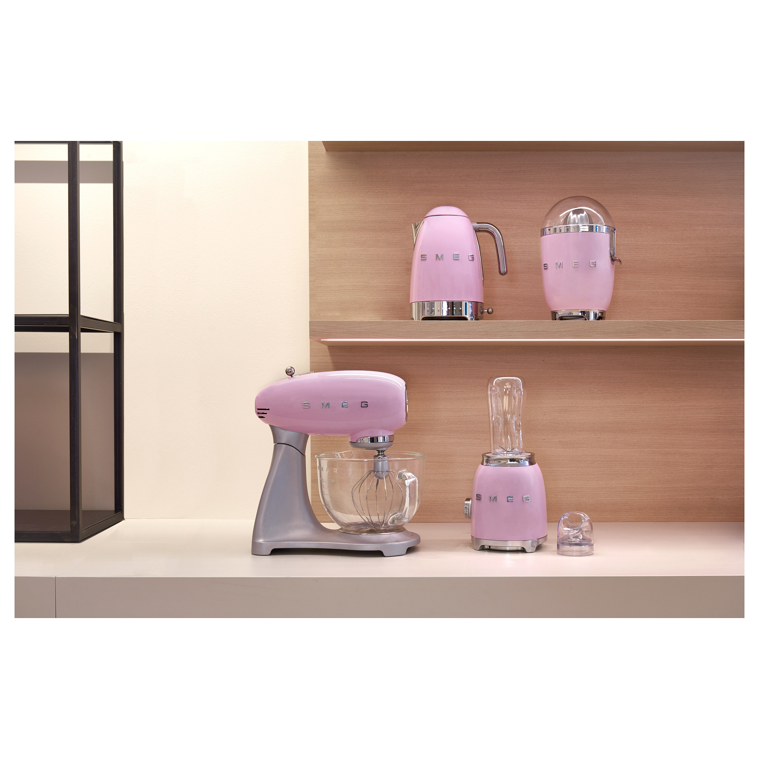 Kuhalo za vodu SMEG KLF04PKEU (50's Style, Cadillac Pink, 1.7L, podesiva temperatura)-4