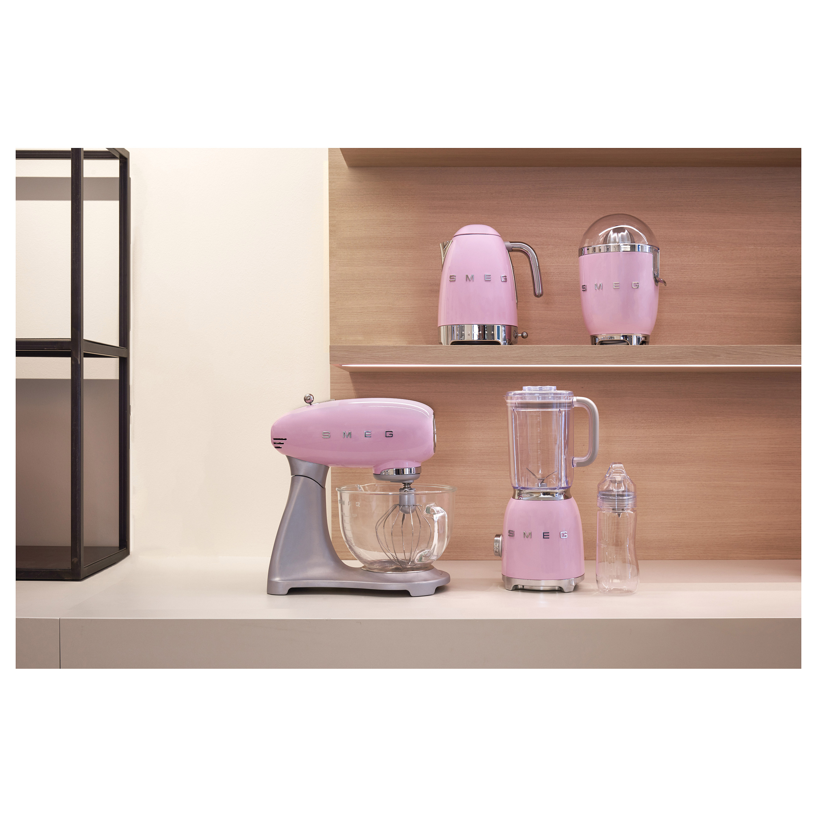 Kuhalo za vodu SMEG KLF04PKEU (50's Style, Cadillac Pink, 1.7L, podesiva temperatura)-5