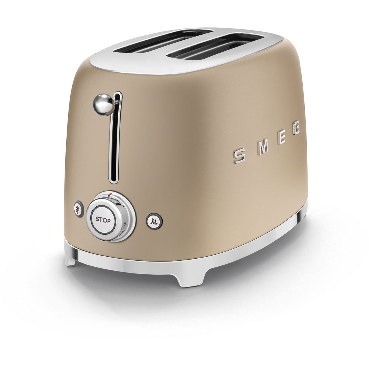 Toster SMEG TSF01CHMEU (Champagne, 2 utora, 950W)-2