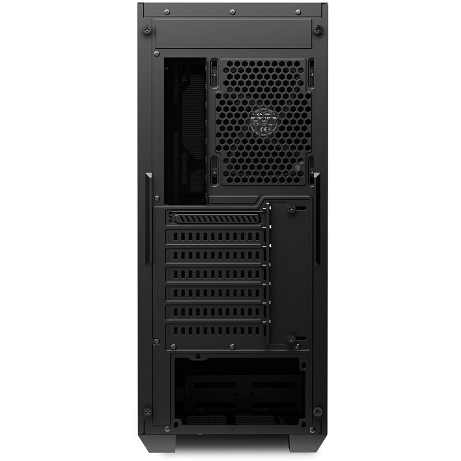 PC kućište SHARKOON VS8 Black (ATX, Midi Tower, kaljeno staklo, 1x 120mm RGB ventilator)-6