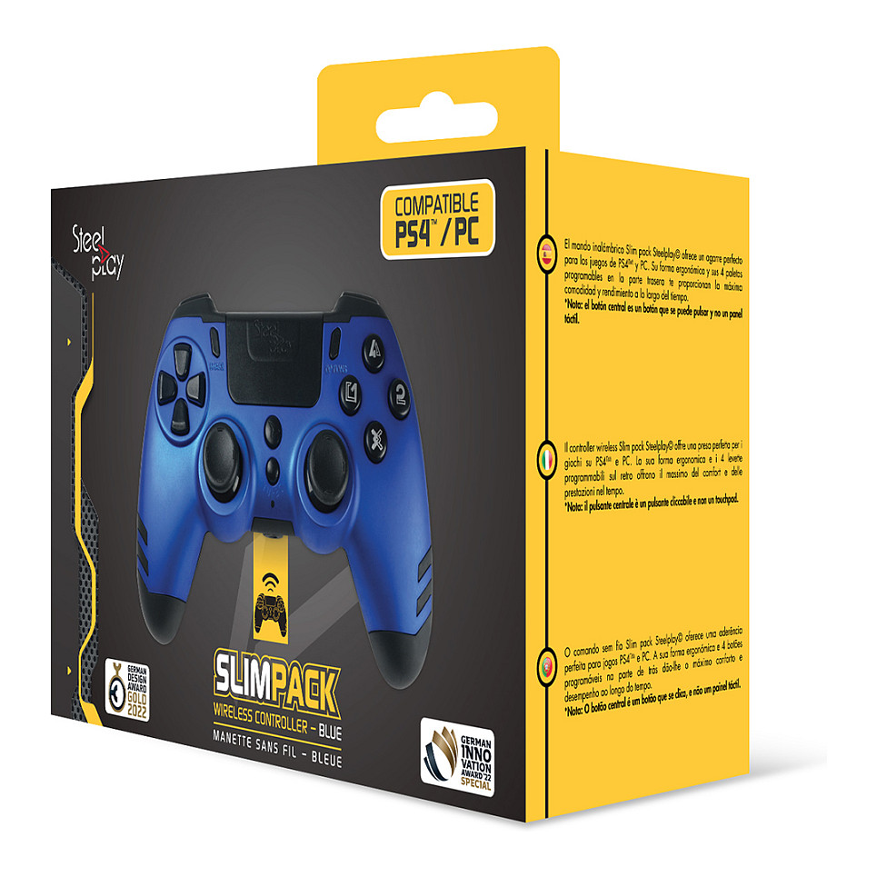 Bežični kontroler STEELPLAY Slim Pack Lexip (Sapphire Blue, za Switch/PC/Mobile)-4