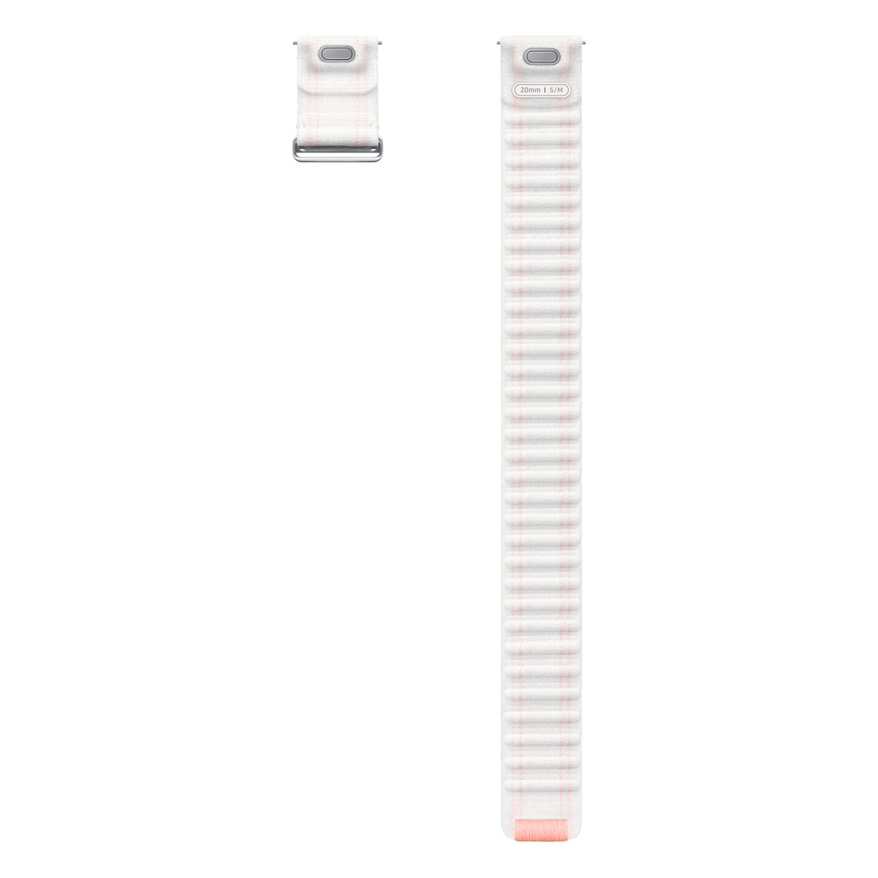 Remen za pametni sat SAMSUNG Fabric Band (S/M, Pink White)-1