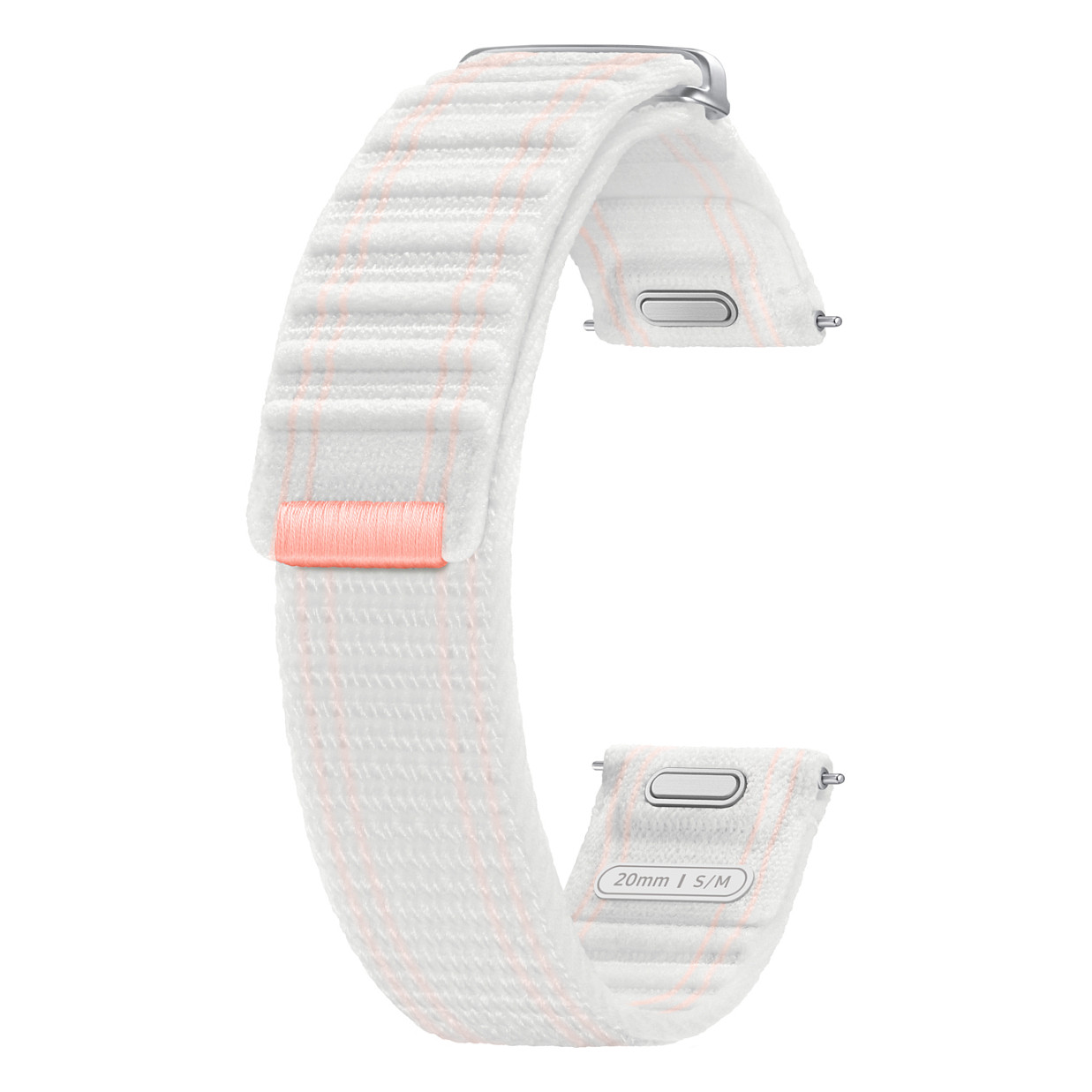 Remen za pametni sat SAMSUNG Fabric Band (S/M, Pink White)-2
