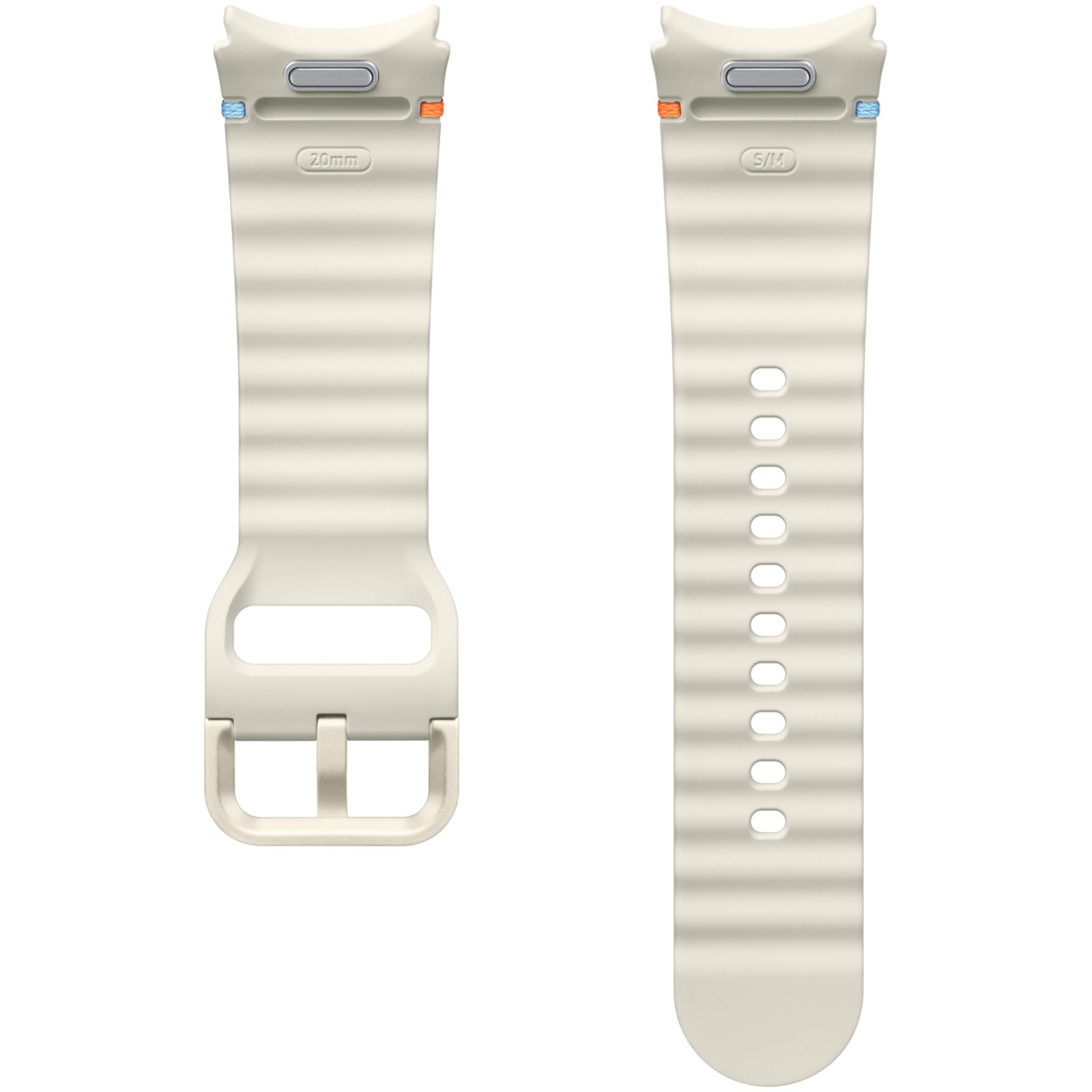Remen za pametni sat SAMSUNG Sport Band (20mm, S/M, Cream)-1