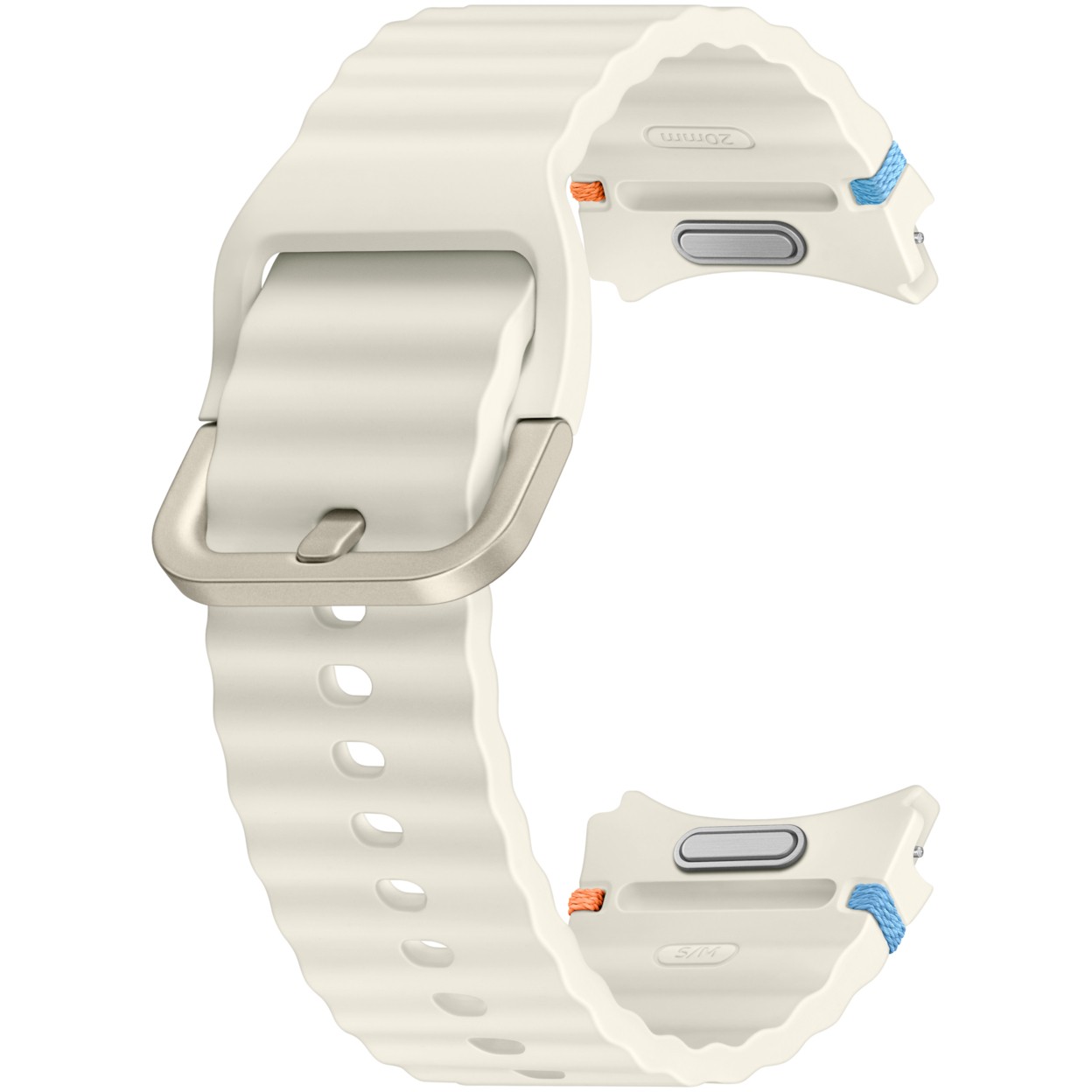 Remen za pametni sat SAMSUNG Sport Band (20mm, S/M, Cream)-2