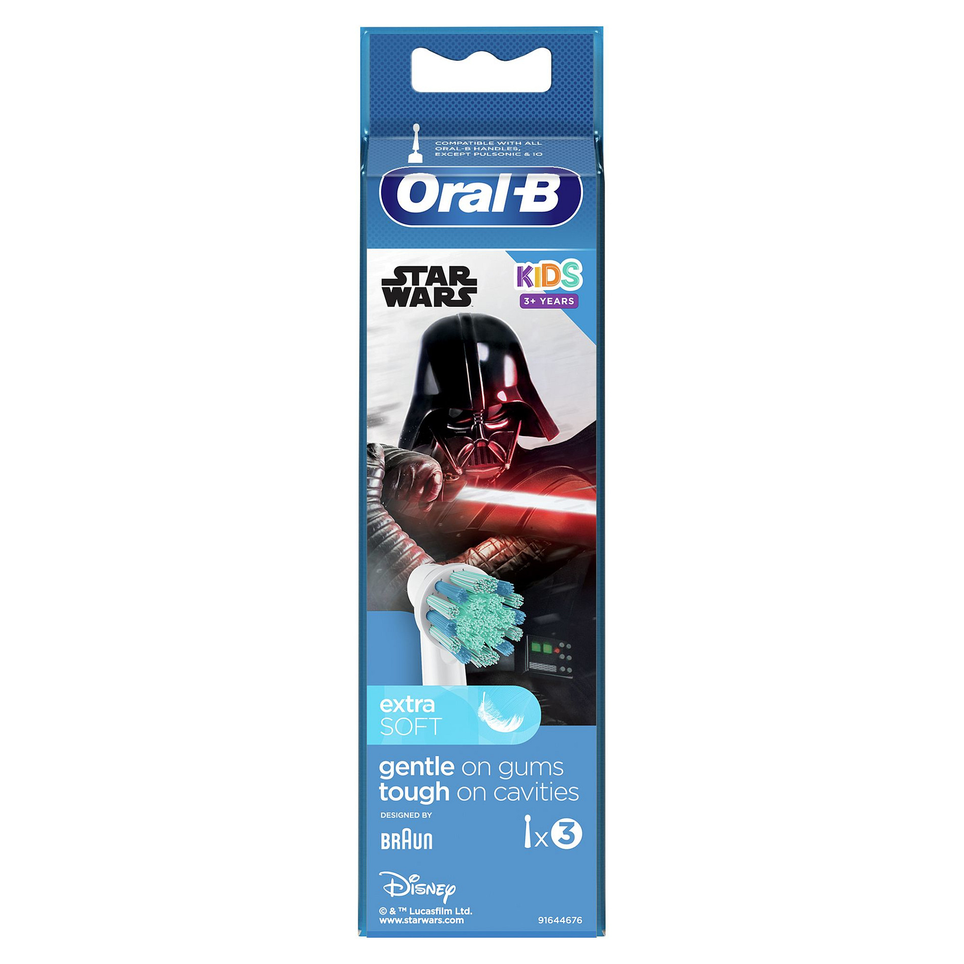 Zamjenske glave za električnu četkicu ORAL-B Kids Star Wars (3 komada)-6