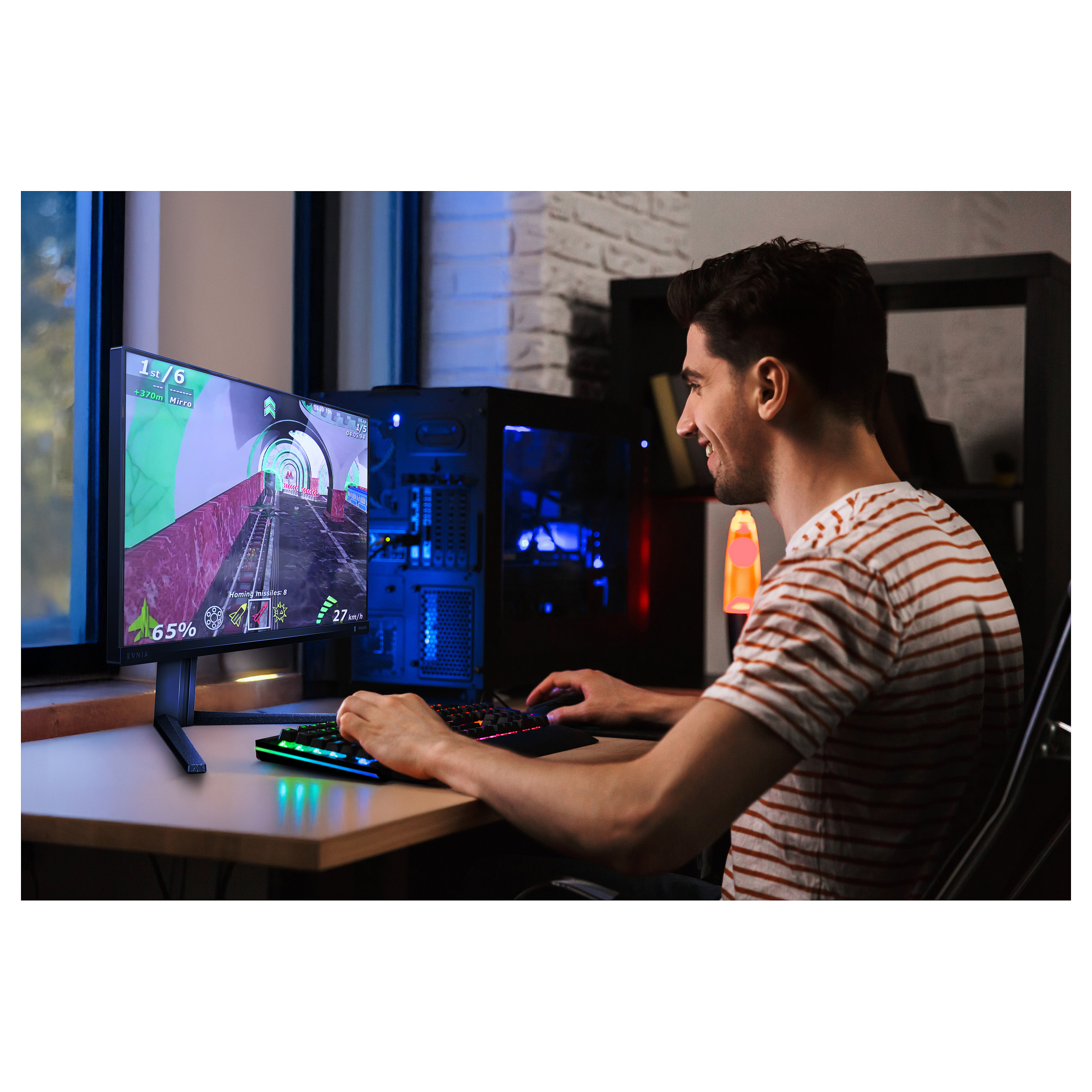 Gaming monitor PHILIPS 25M2N5200U (24.5", FHD, 240Hz, IPS, 1ms)-4