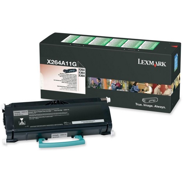 Toner LEXMARK X264A11G (Return Program, 3.500 str., Crna)