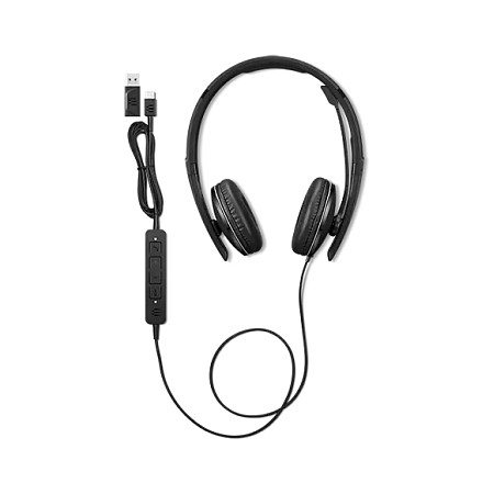 Slušalice LENOVO Wired ANC Headset Gen 2 UC (žične, USB-C, crne)-6