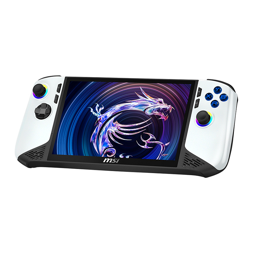 Prijenosna konzola MSI Claw 8 AI+ A2VM-091 Polar Tempest (8" FHD 120Hz, Intel Core Ultra 7 258V, 32GB RAM, 2TB SSD, 80Wh baterija, Win 11)-1
