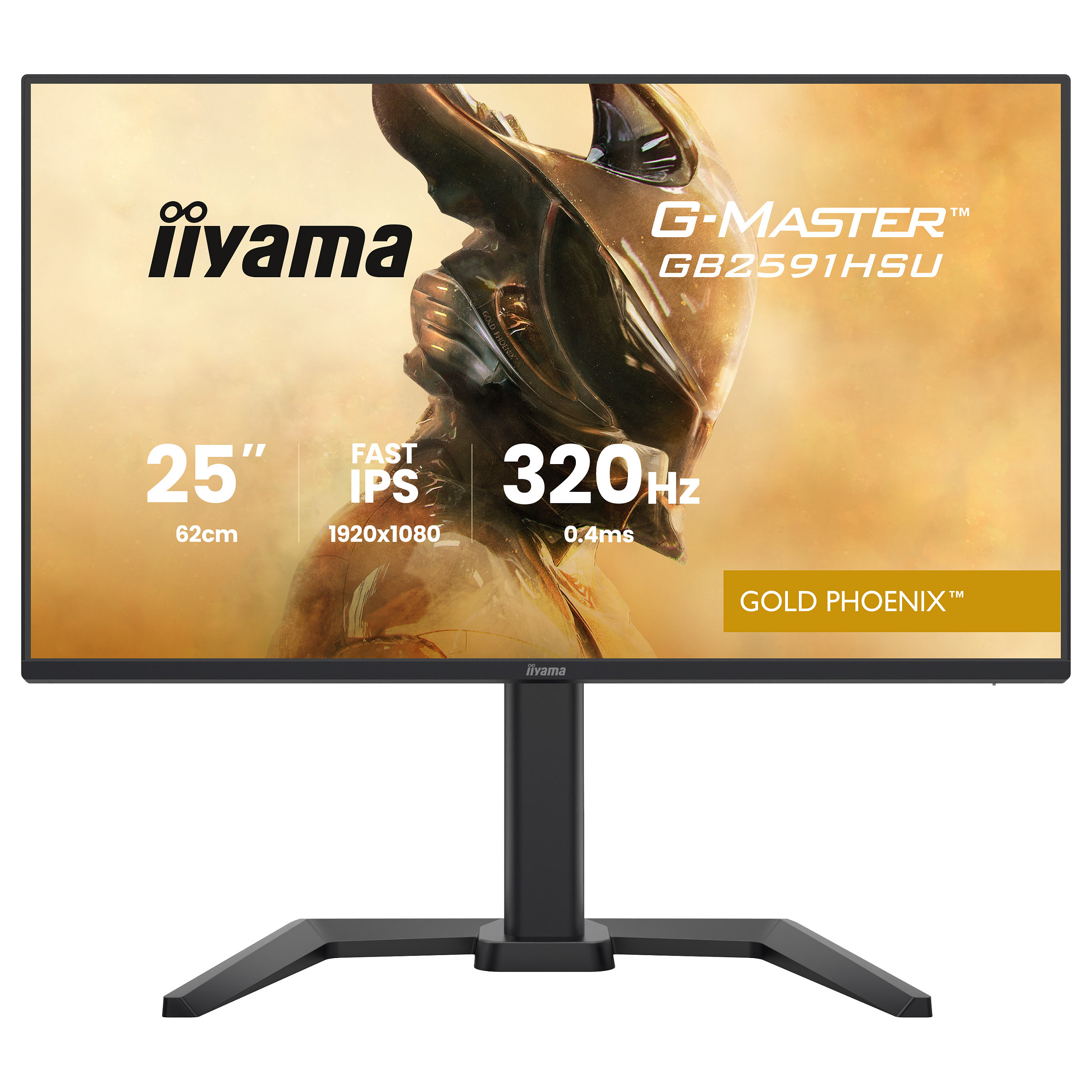 Gaming Monitor IIYAMA G-MASTER GB2591HSU-B1 Gold Phoenix (24.5", FHD, Fast IPS, 240Hz, 0.4ms)-1