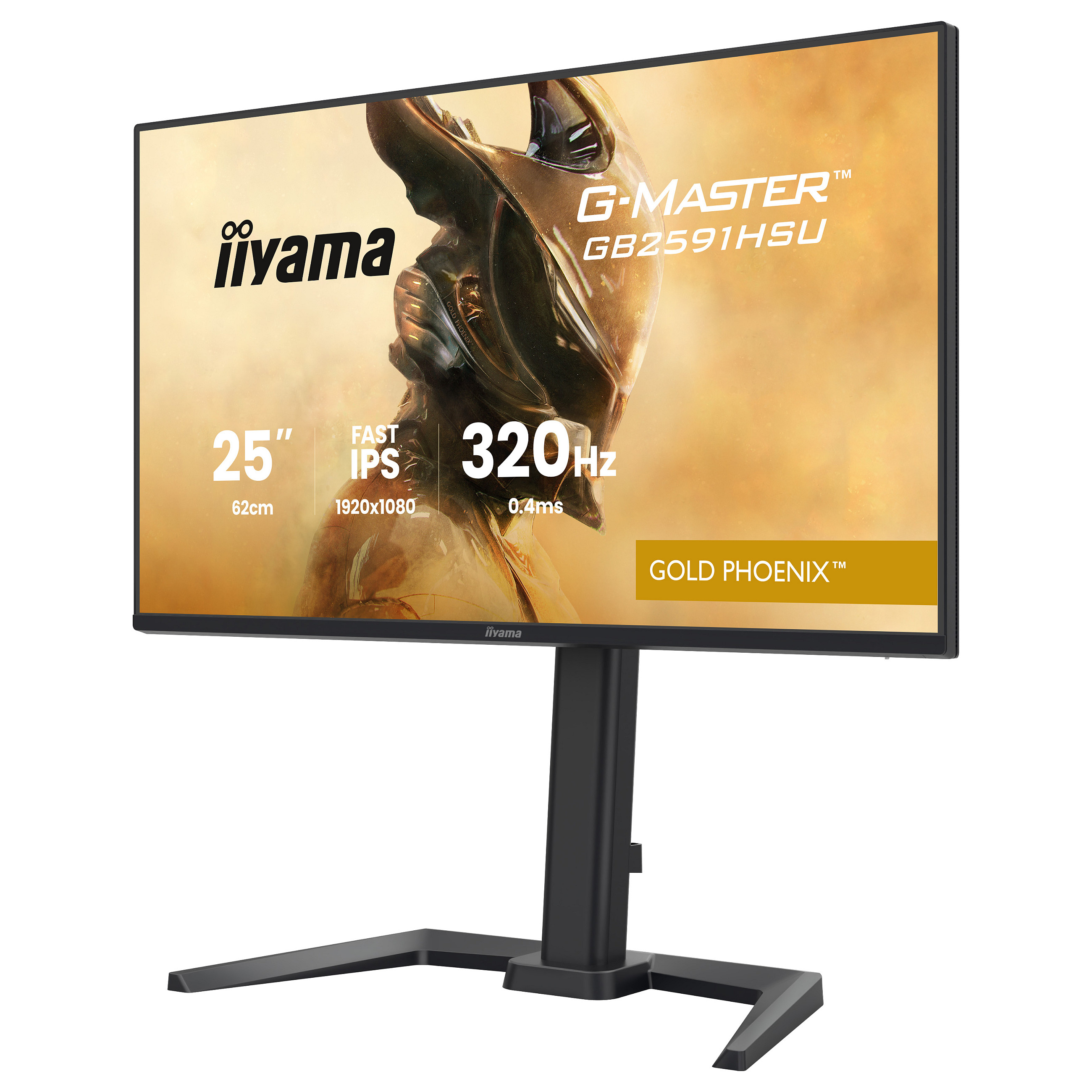 Gaming Monitor IIYAMA G-MASTER GB2591HSU-B1 Gold Phoenix (24.5", FHD, Fast IPS, 240Hz, 0.4ms)-12