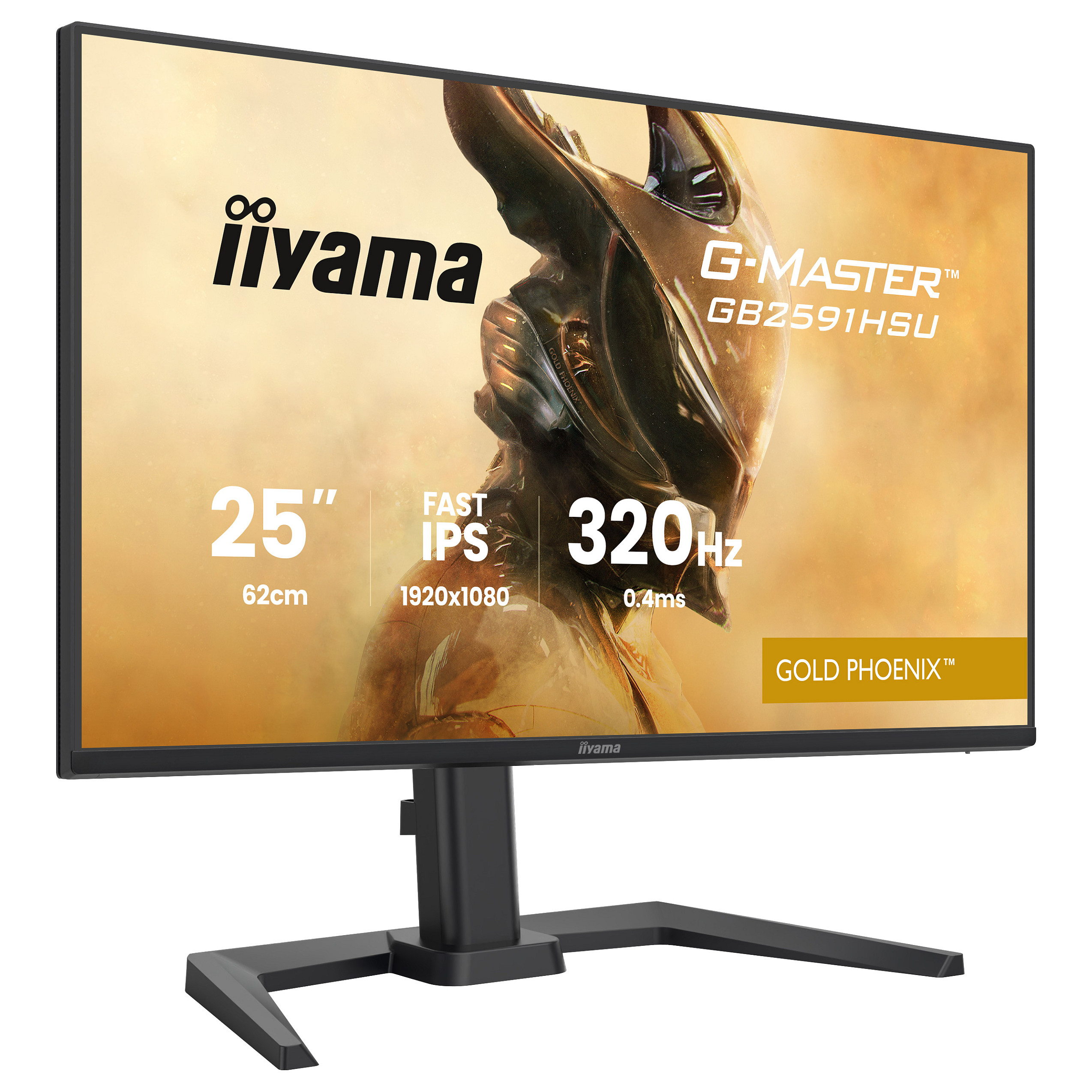 Gaming Monitor IIYAMA G-MASTER GB2591HSU-B1 Gold Phoenix (24.5", FHD, Fast IPS, 240Hz, 0.4ms)-14
