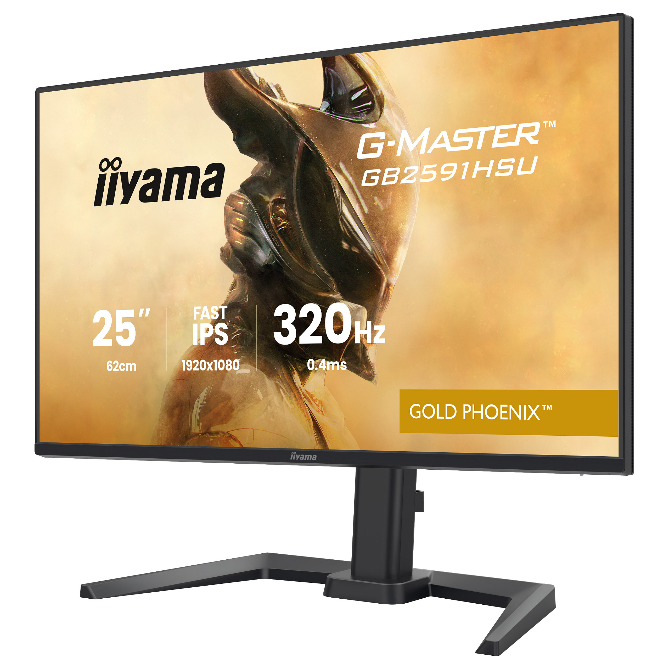Gaming Monitor IIYAMA G-MASTER GB2591HSU-B1 Gold Phoenix (24.5", FHD, Fast IPS, 240Hz, 0.4ms)-16