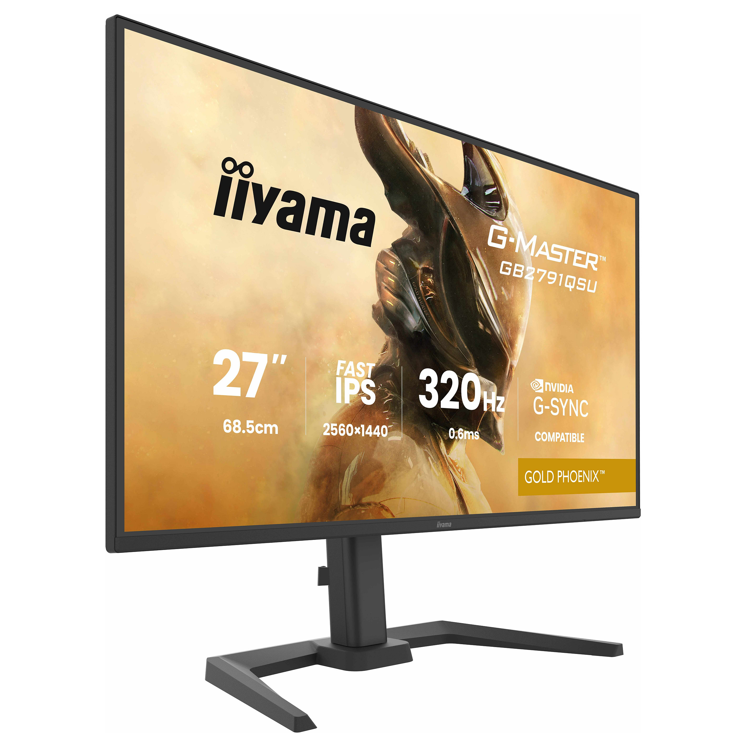 Gaming monitor IIYAMA G-MASTER Gold Phoenix GB2791QSU-B1 (27", WQHD, Fast IPS, 240Hz, 1ms)-1