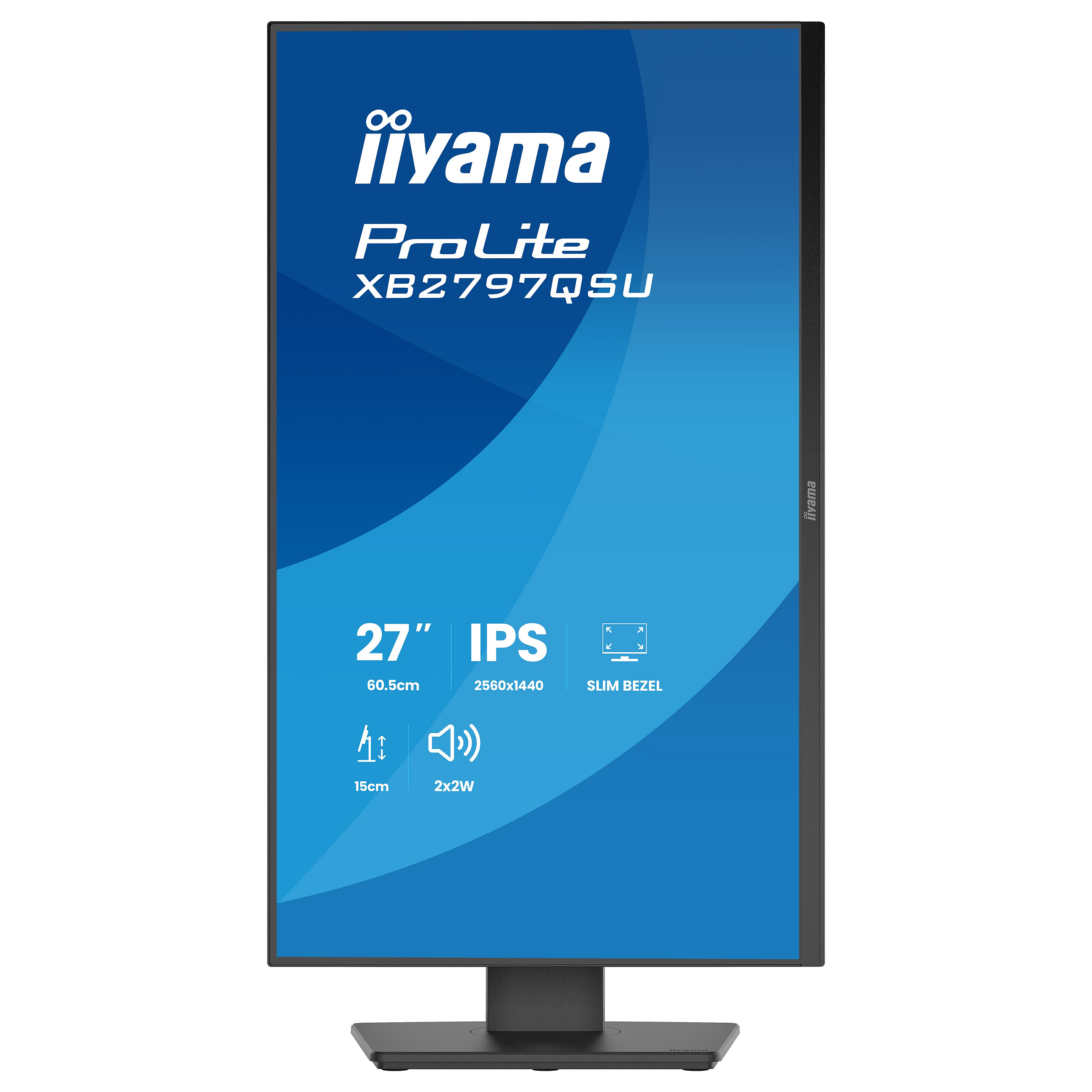 Monitor IIYAMA ProLite XB2797QSU-B1 (27" IPS, WQHD, 100Hz, 1ms, HAS)-20