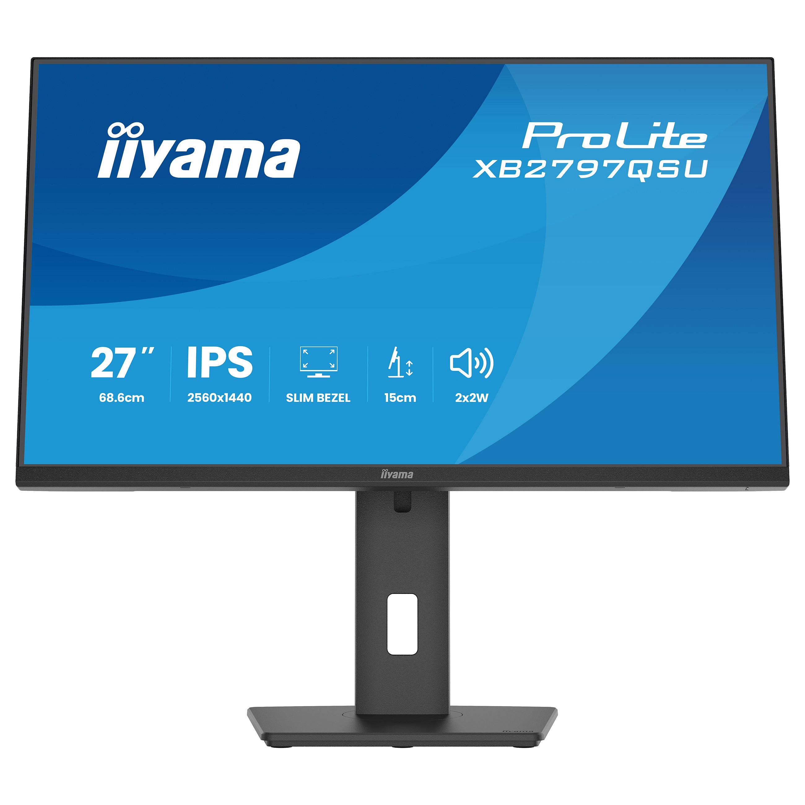 Monitor IIYAMA ProLite XB2797QSU-B1 (27" IPS, WQHD, 100Hz, 1ms, HAS)-21