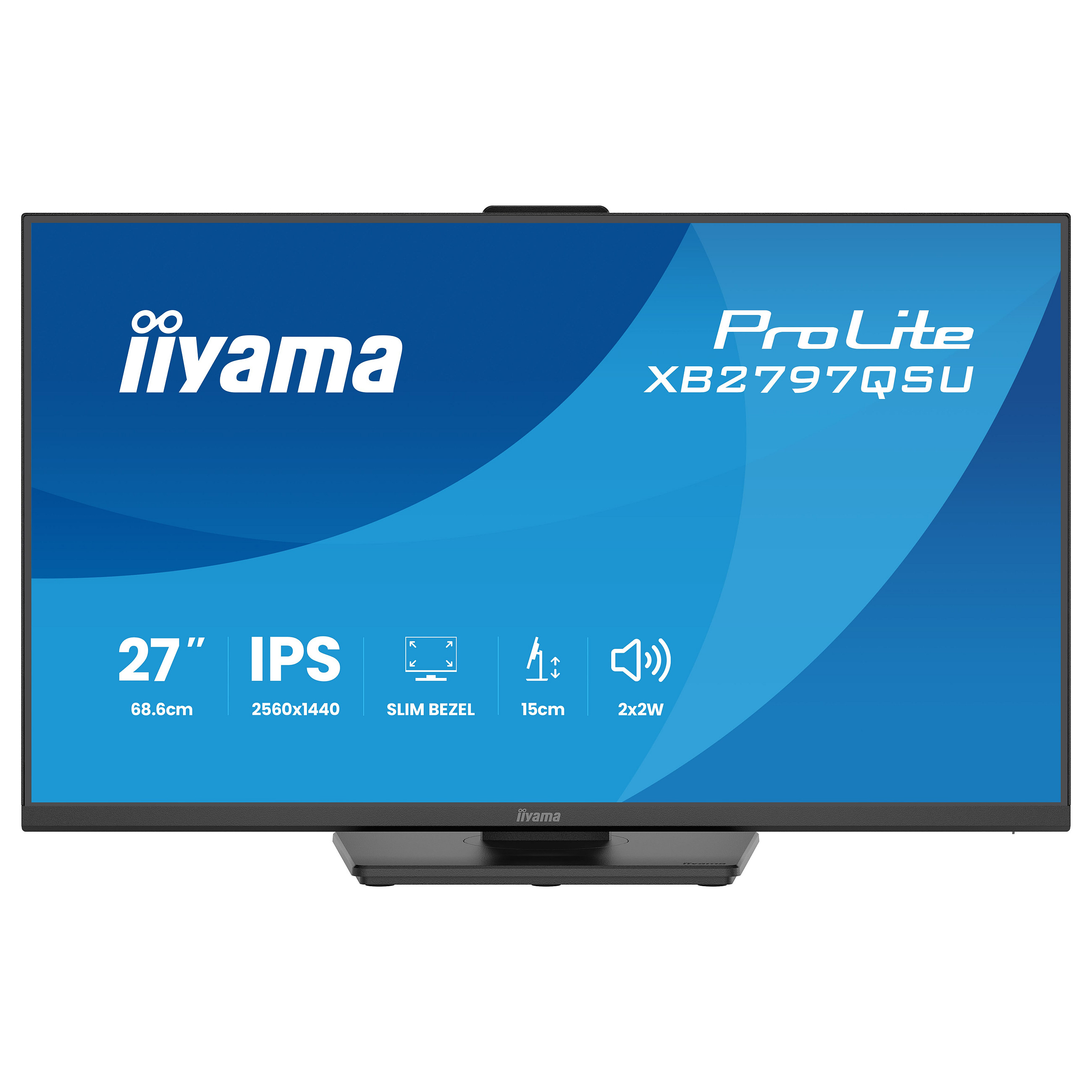 Monitor IIYAMA ProLite XB2797QSU-B1 (27" IPS, WQHD, 100Hz, 1ms, HAS)-22