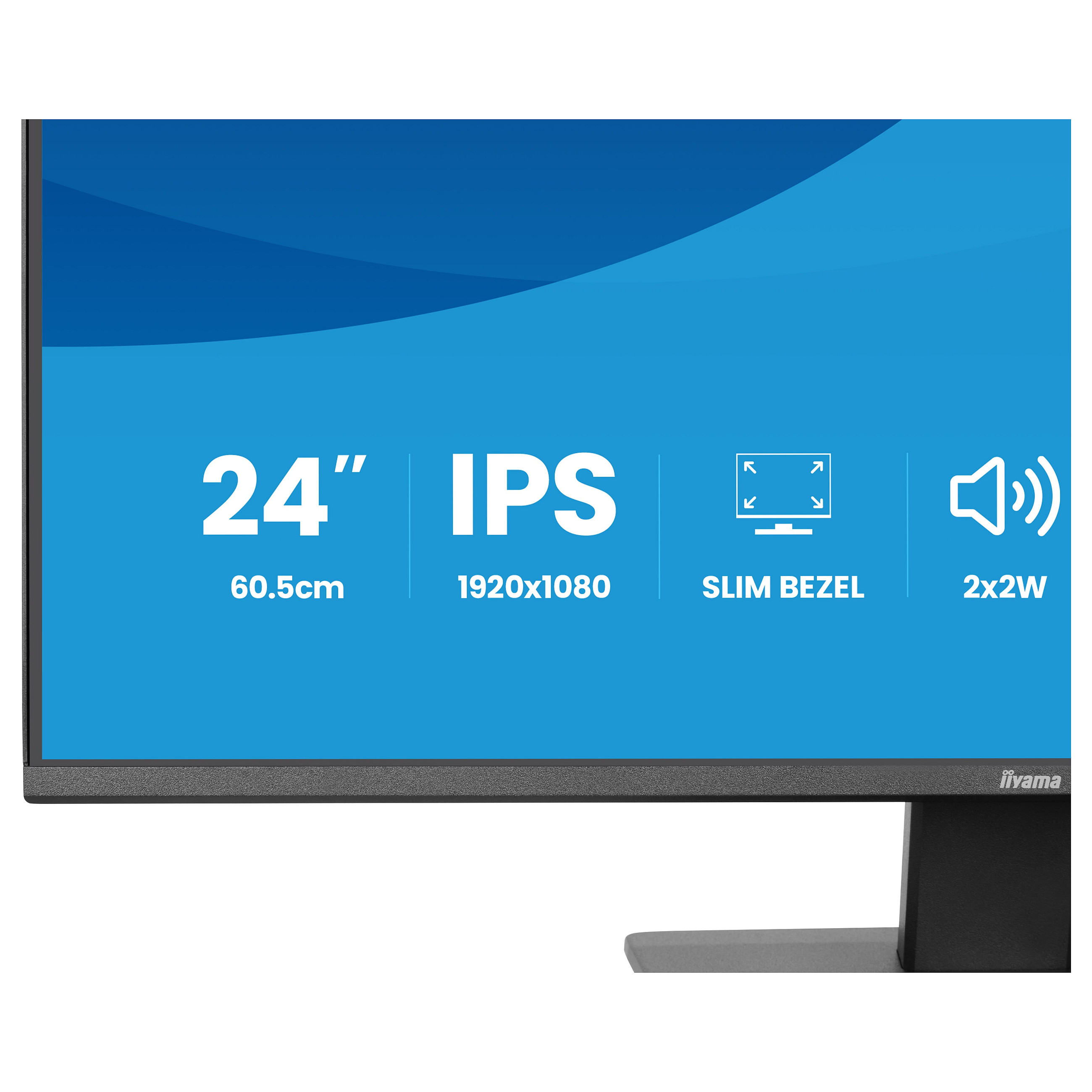Monitor IIYAMA ProLite X2493HSU-B1 (24", IPS, FHD, 75Hz, HDMI, DP)-4