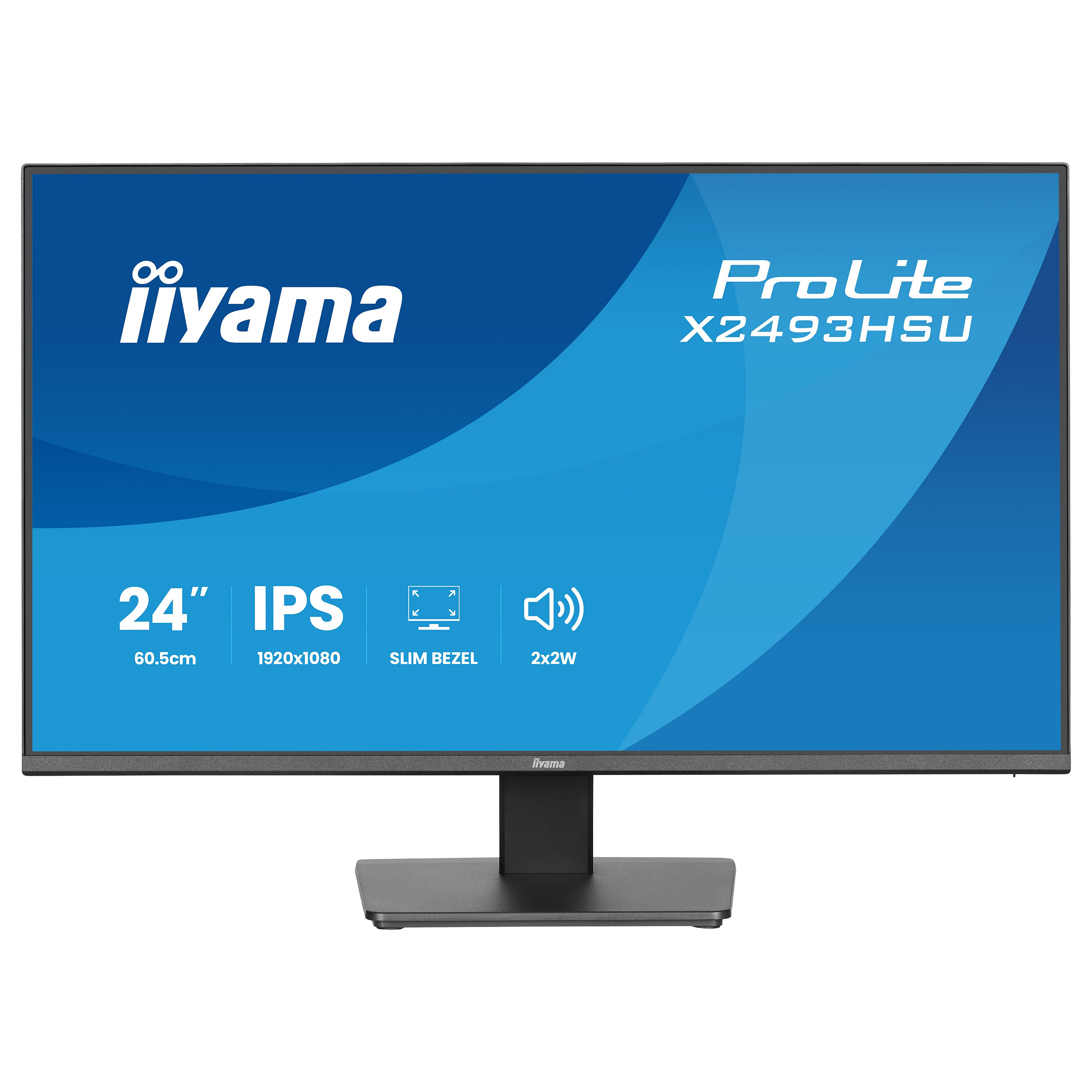 Monitor IIYAMA ProLite X2493HSU-B1 (24", IPS, FHD, 75Hz, HDMI, DP)-12