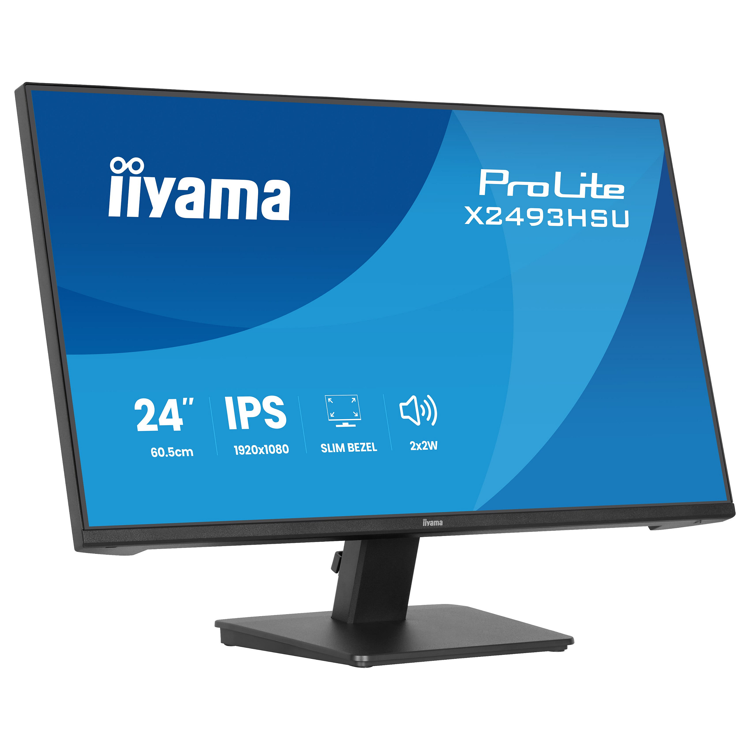 Monitor IIYAMA ProLite X2493HSU-B1 (24", IPS, FHD, 75Hz, HDMI, DP)-16