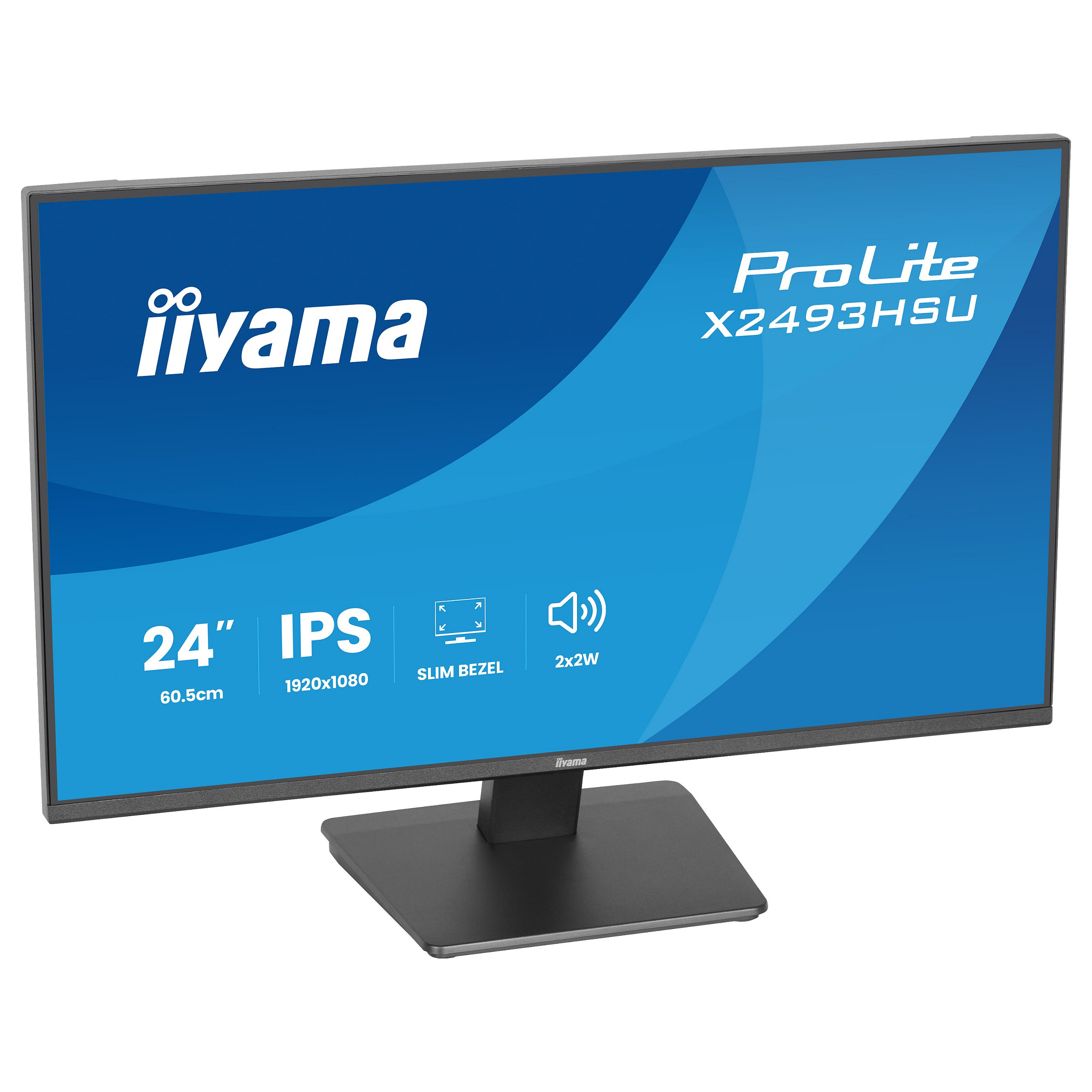 Monitor IIYAMA ProLite X2493HSU-B1 (24", IPS, FHD, 75Hz, HDMI, DP)-17