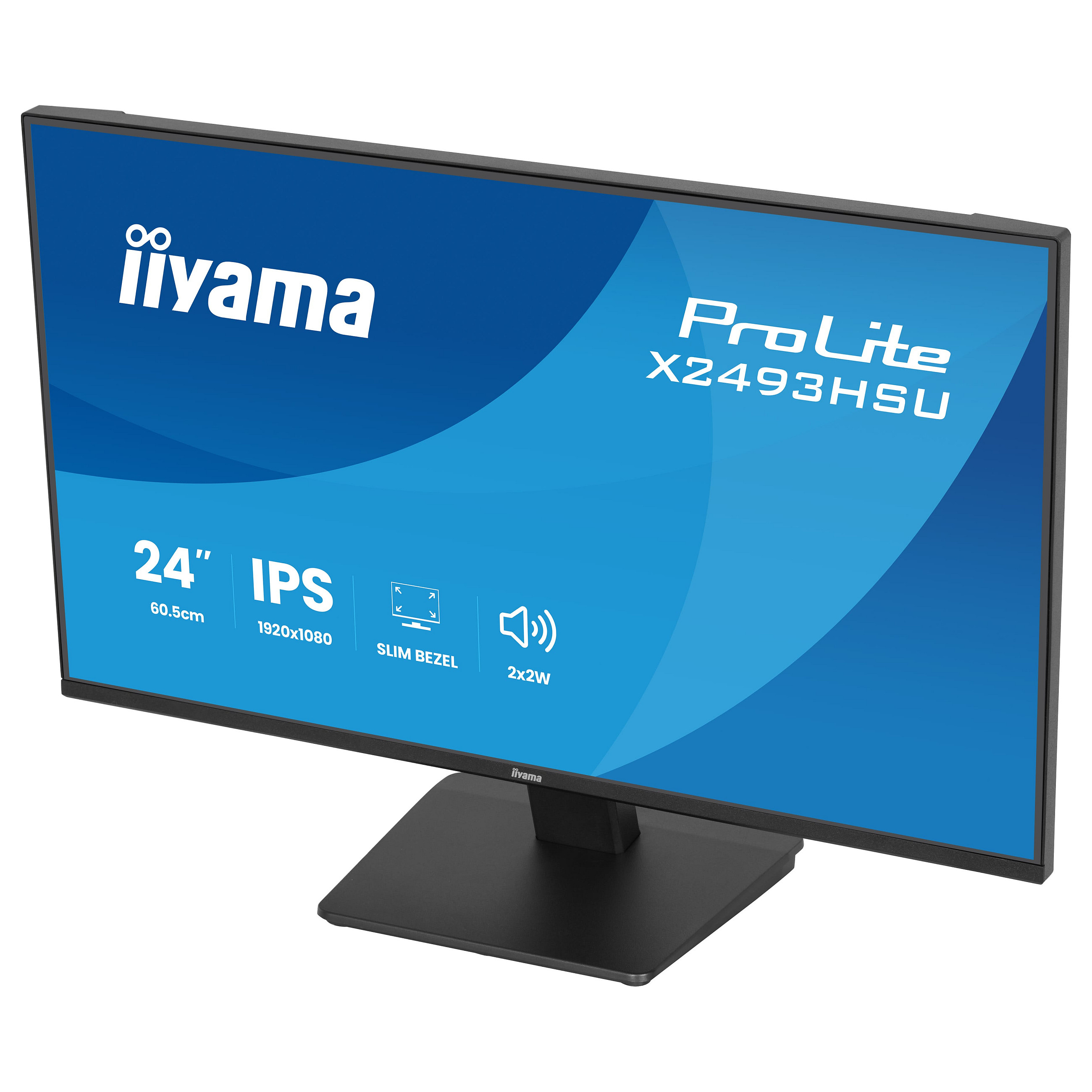 Monitor IIYAMA ProLite X2493HSU-B1 (24", IPS, FHD, 75Hz, HDMI, DP)-20