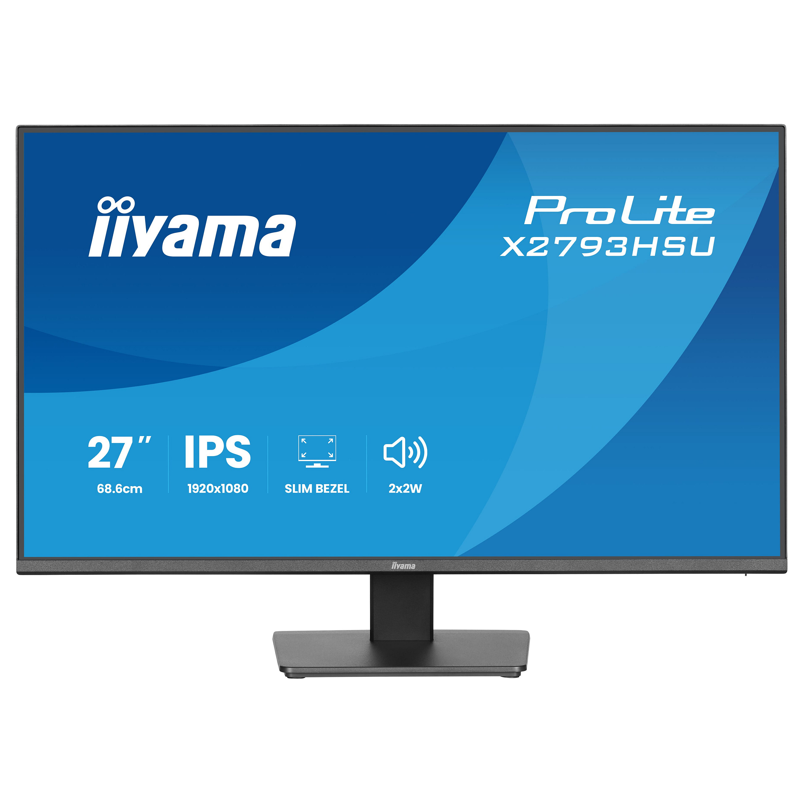 Monitor IIYAMA ProLite X2793HSU-B1 (27", IPS, FHD, 75Hz, 4ms)-1