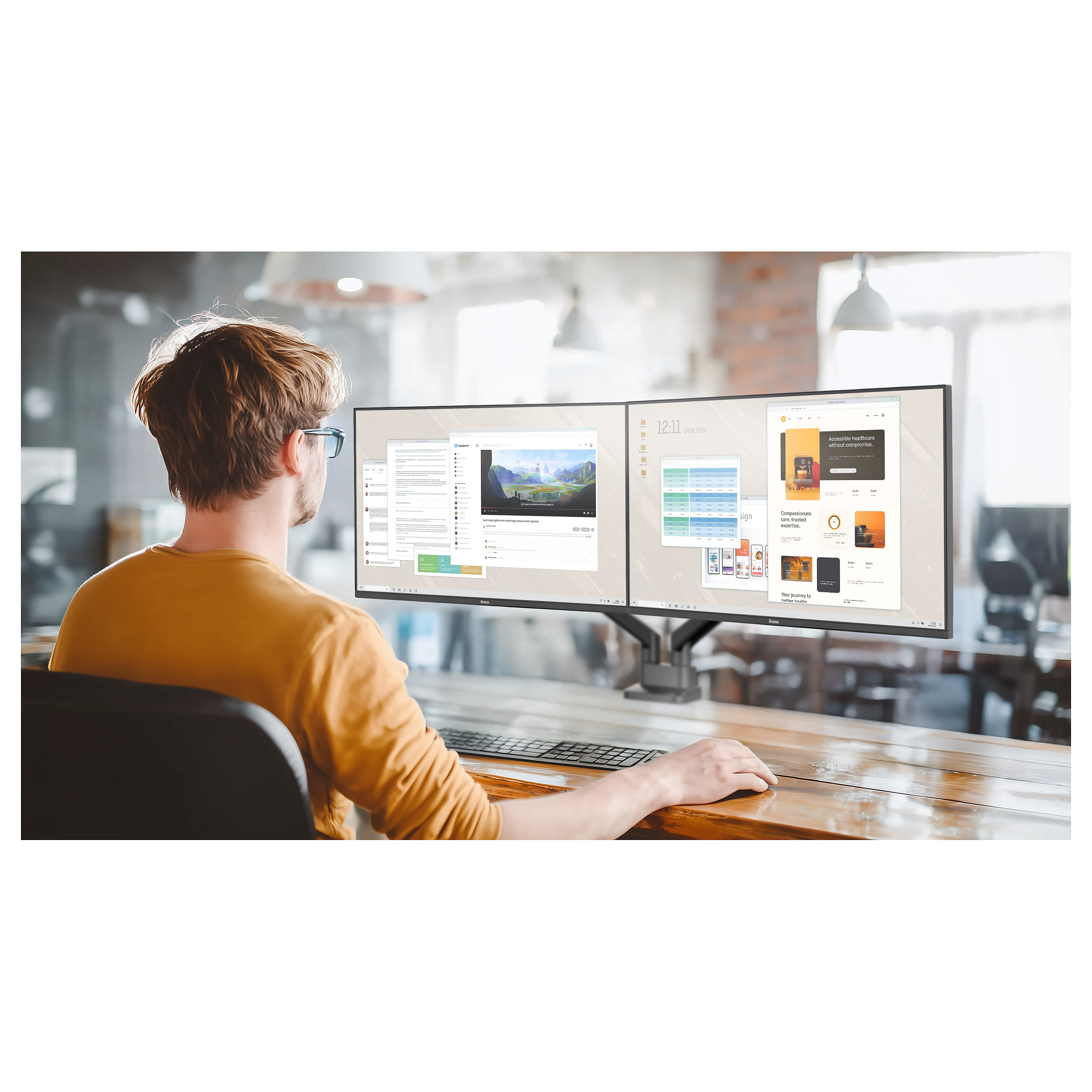 Monitor IIYAMA ProLite X2793HSU-B1 (27", IPS, FHD, 75Hz, 4ms)-14
