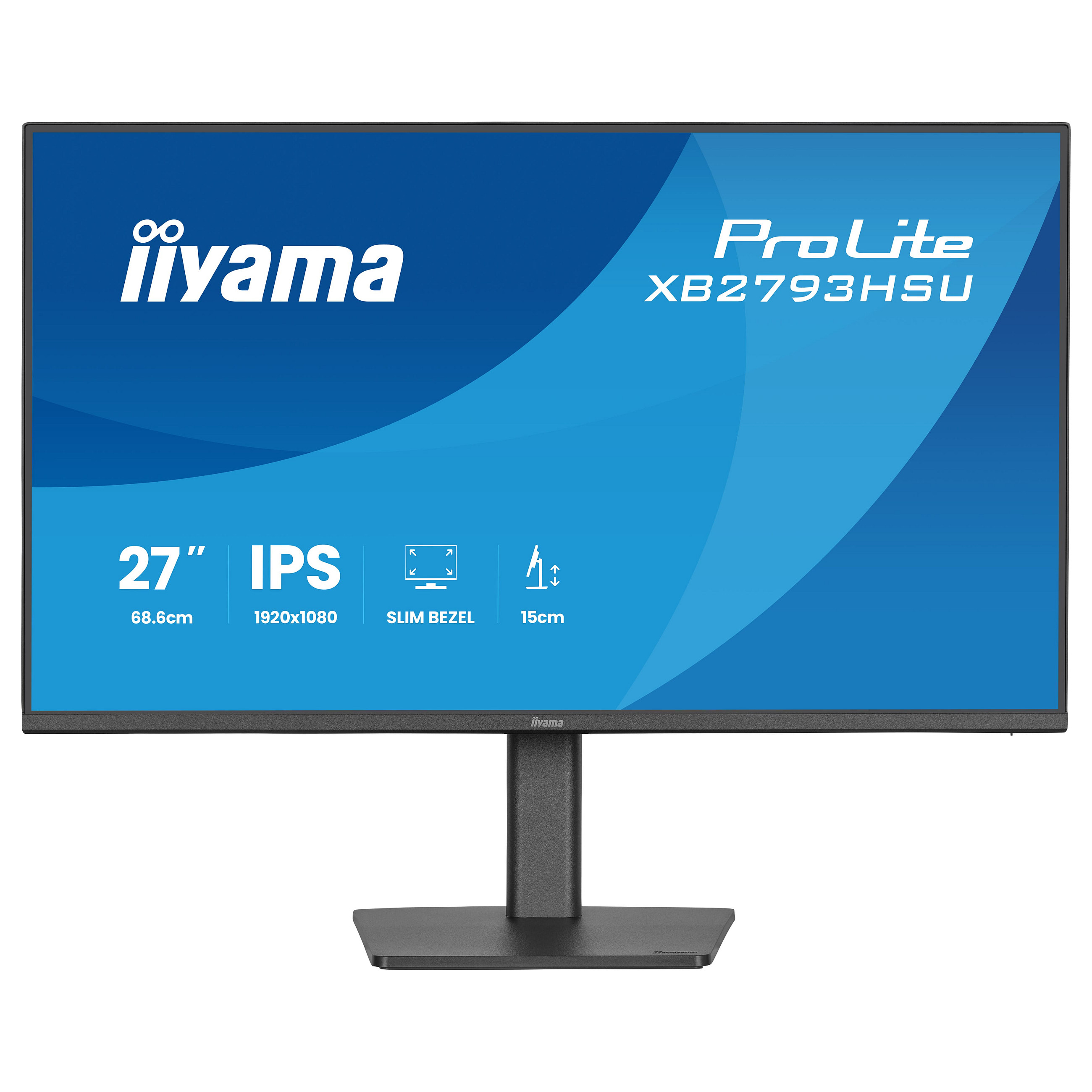Monitor IIYAMA ProLite XB2793HSU-B1 (27", IPS, FHD, 75Hz, HAS)-1