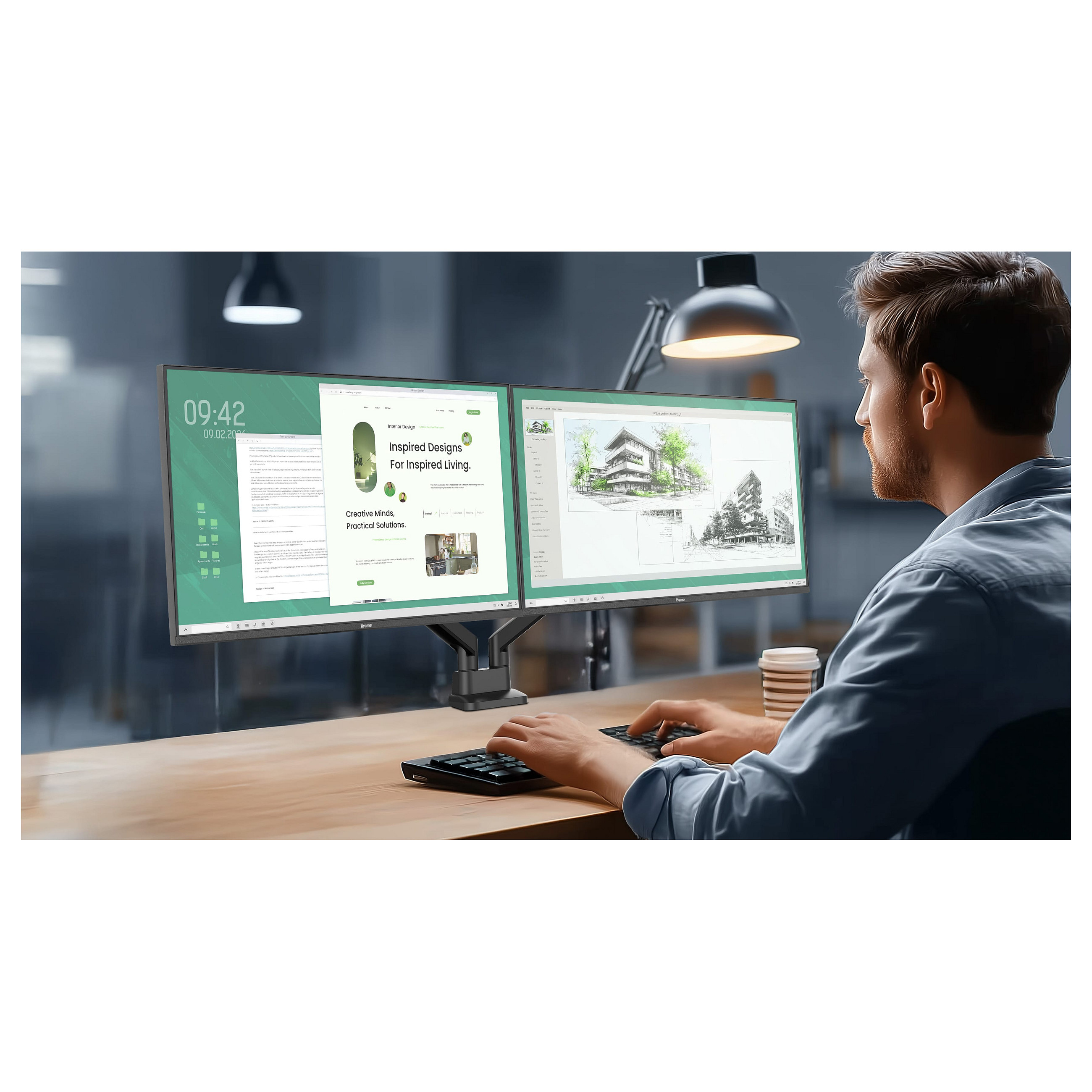 Monitor IIYAMA ProLite XB2793HSU-B1 (27", IPS, FHD, 75Hz, HAS)-14