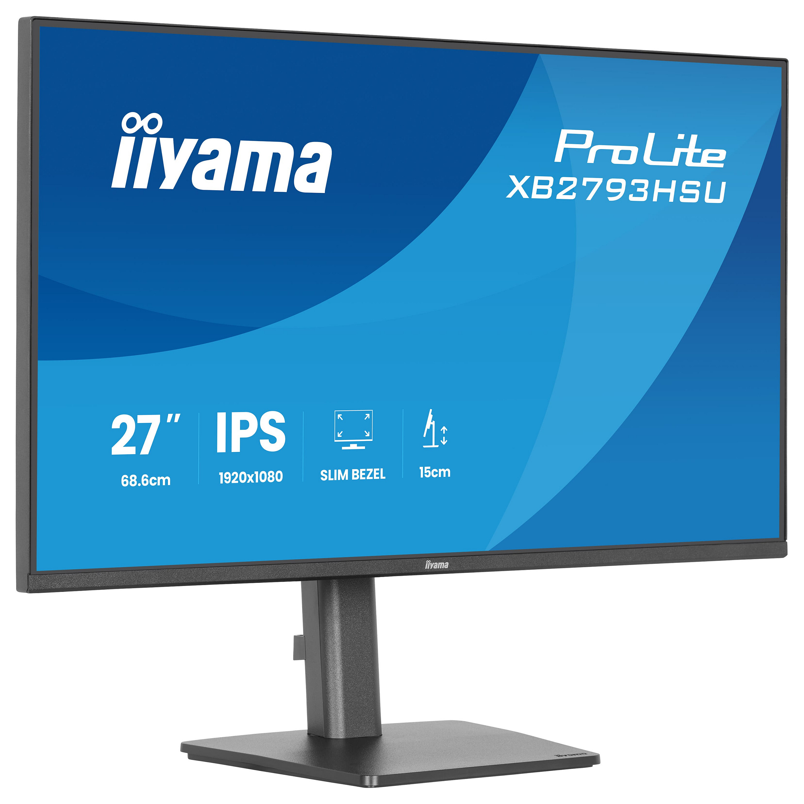 Monitor IIYAMA ProLite XB2793HSU-B1 (27", IPS, FHD, 75Hz, HAS)-15