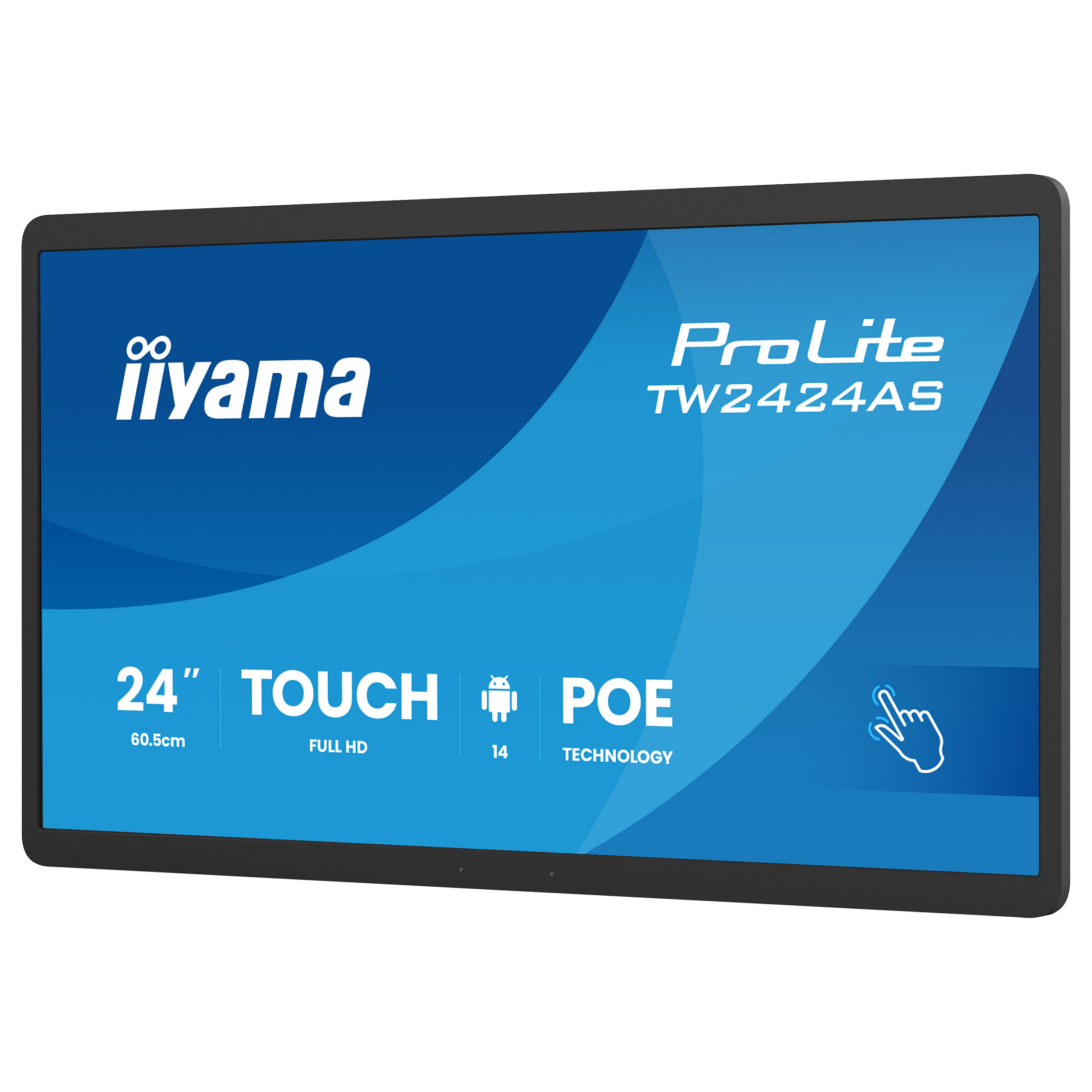Interaktivni zaslon IIYAMA ProLite TW2424AS-B3P (23.8", Full HD, IPS, PCAP Touch, Android OS, USB-C)-2