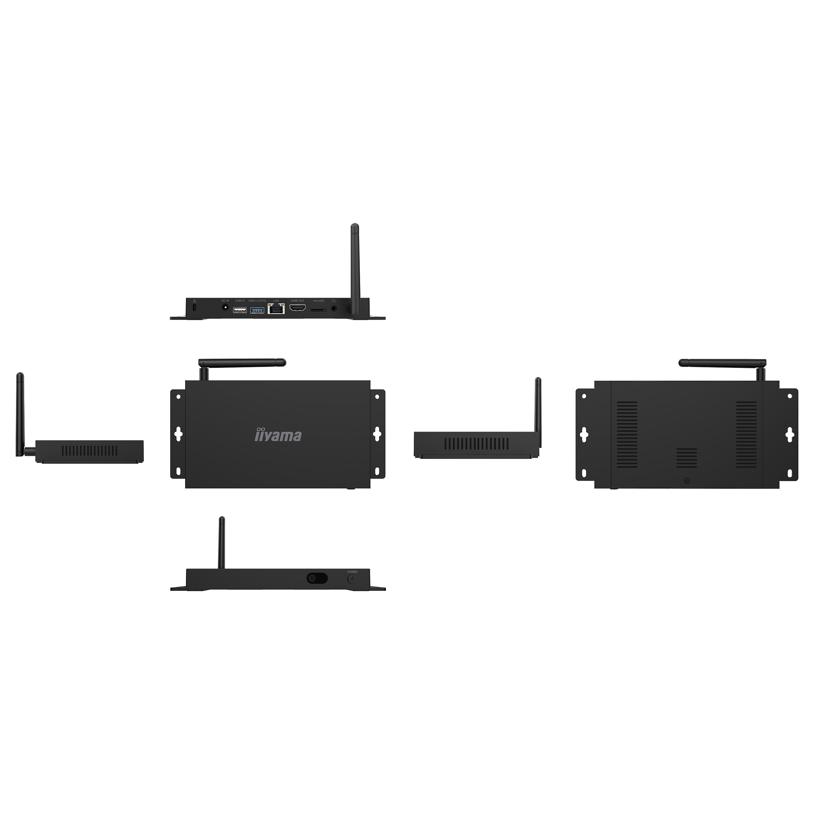 Android Signage Box IIYAMA NMP-A501 (Octa-core RK3576, 4GB RAM, iiSignage)-3